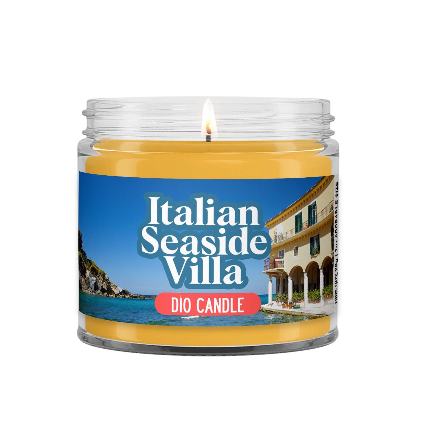 Italian Seaside Villa Candle