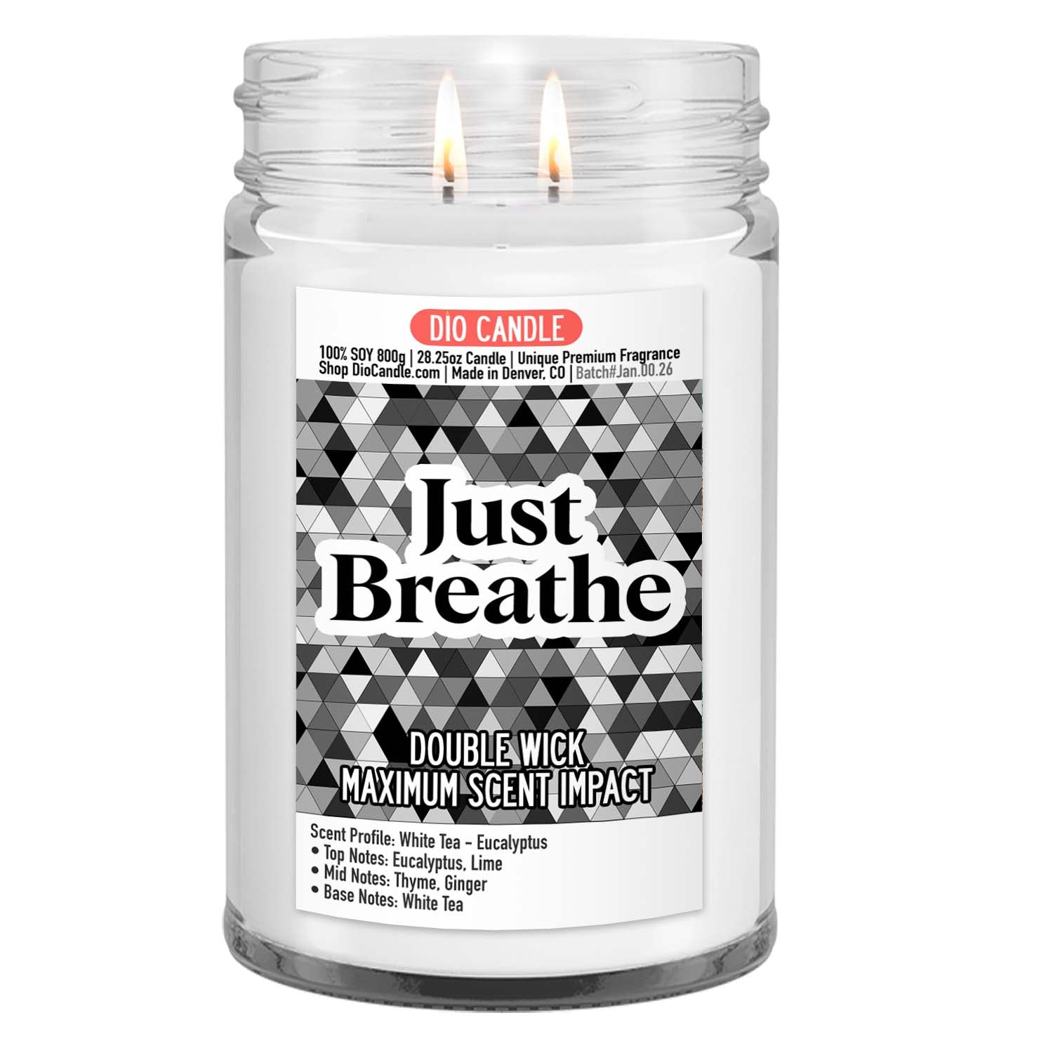 Just Breathe Candle