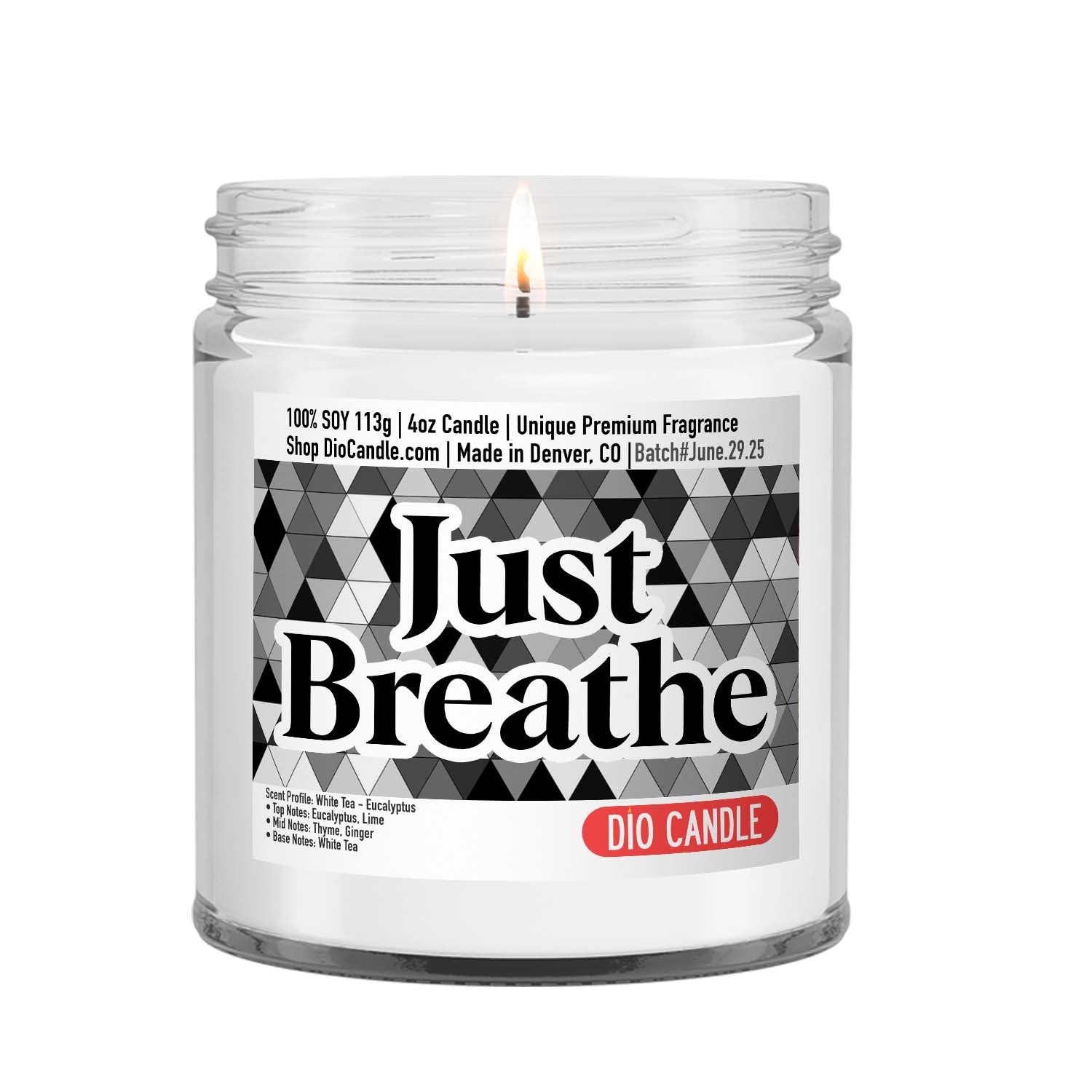 Just Breathe Candle