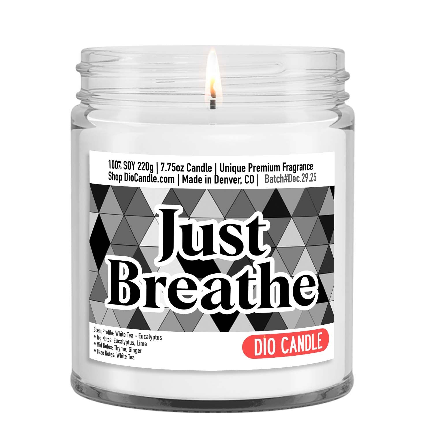 Just Breathe Candle