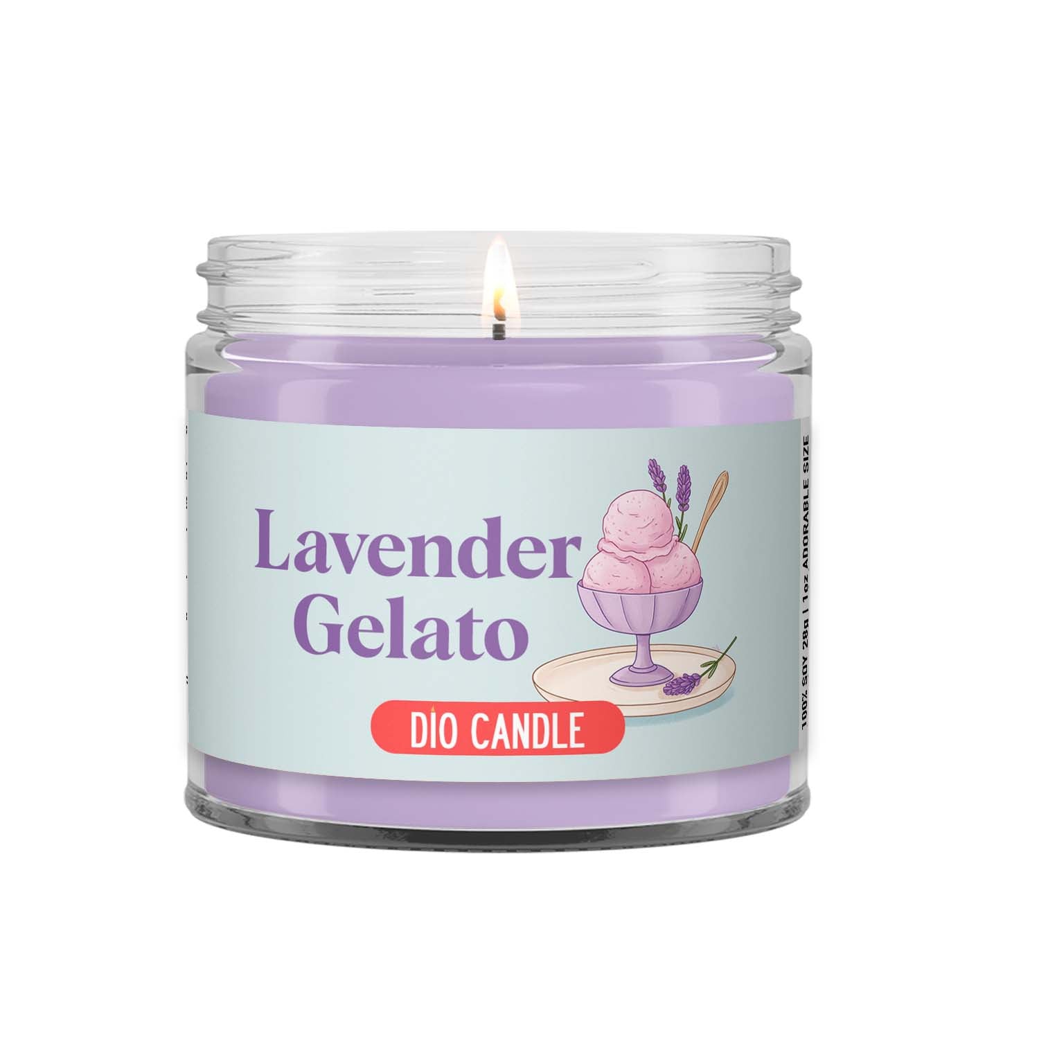 Lavender Gelato Candle