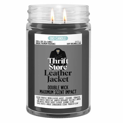 Leather Jacket Candle