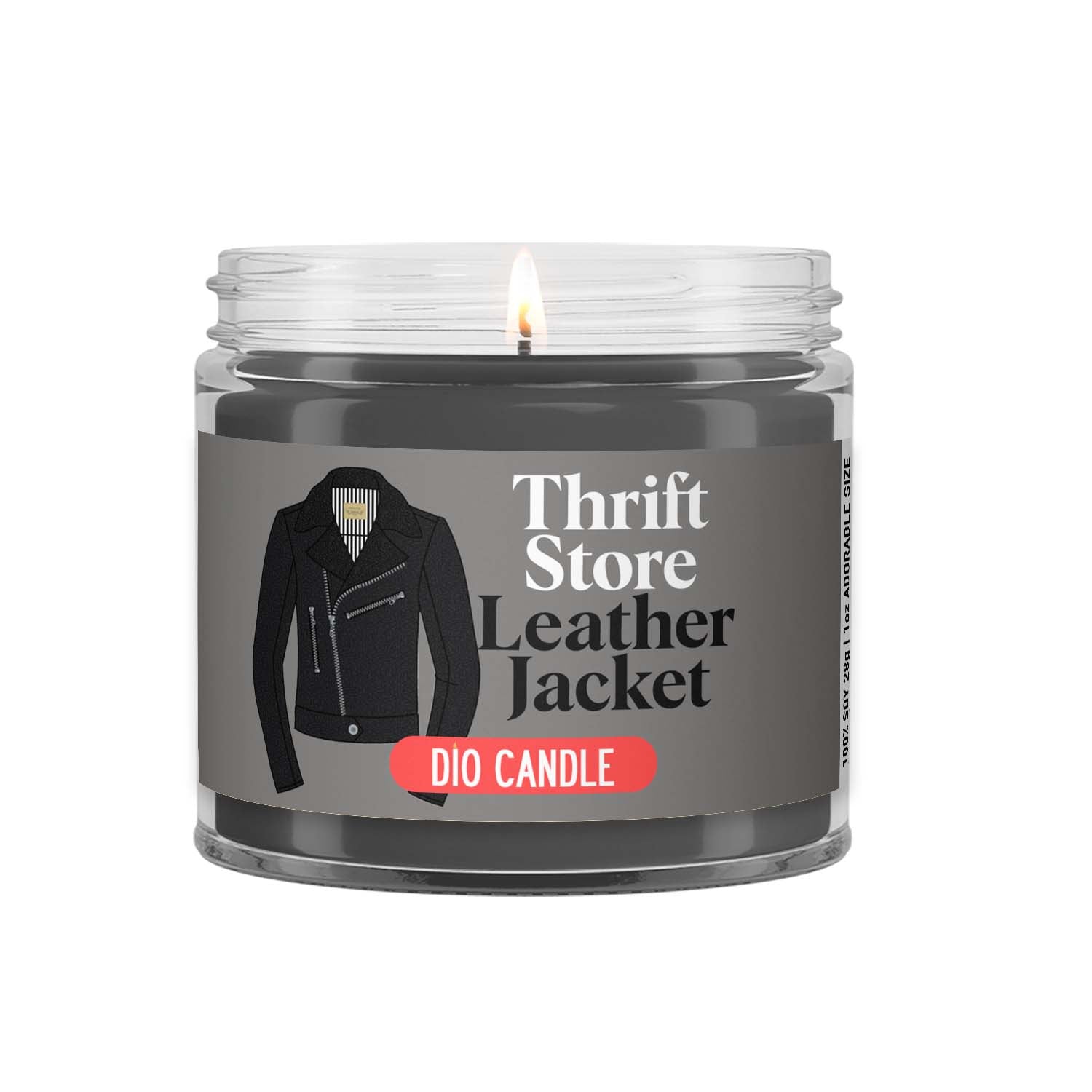 Leather Jacket Candle