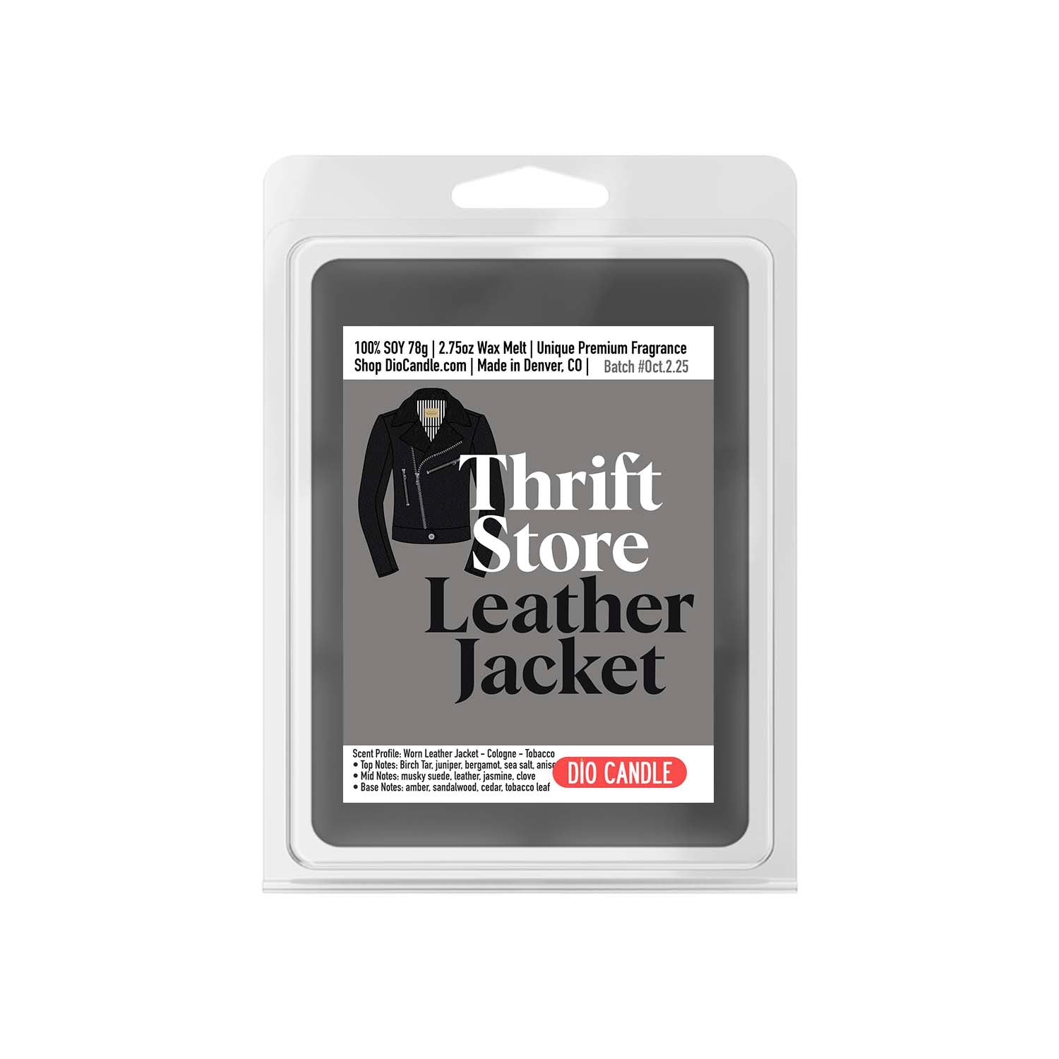 Leather Jacket Candle