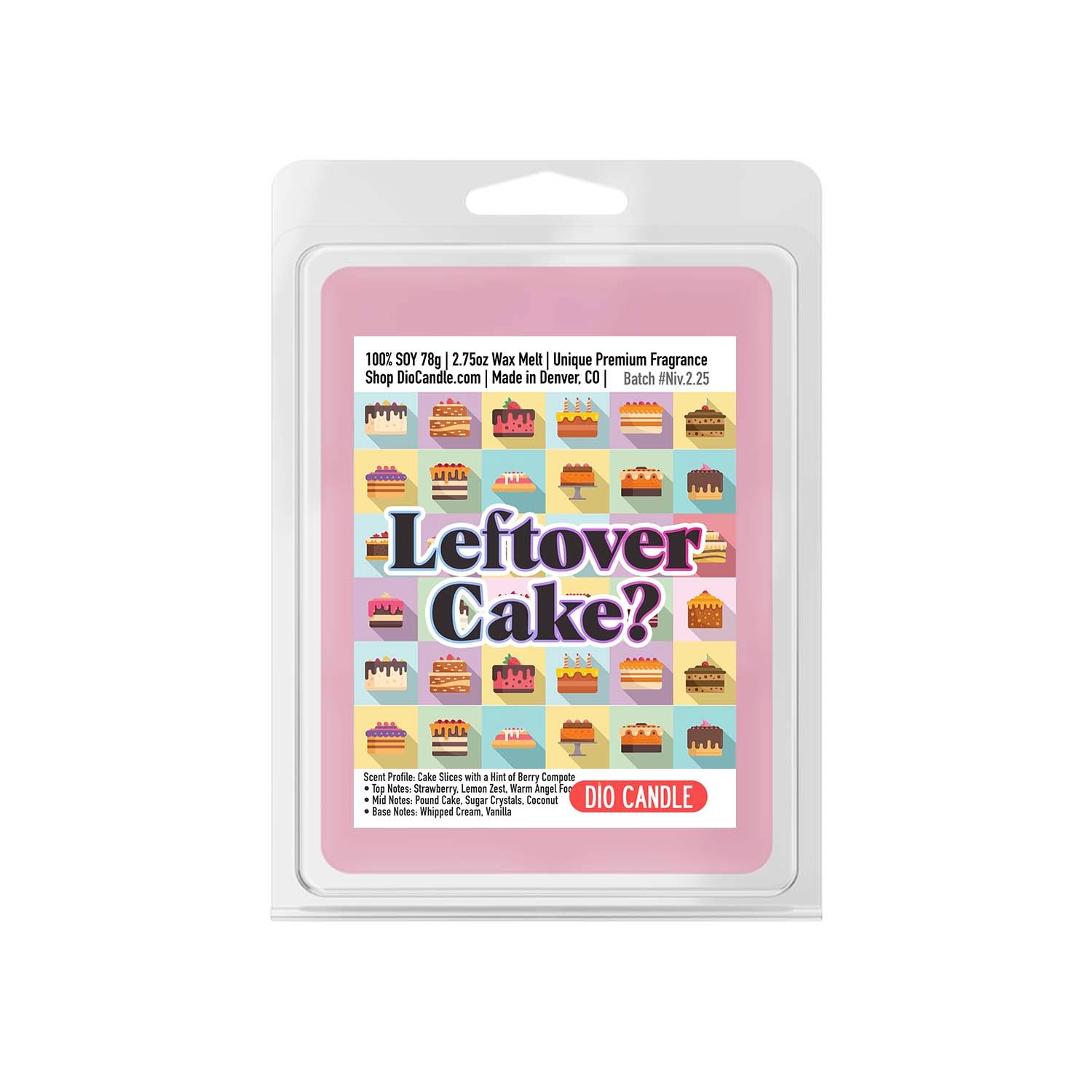 Leftover Cake Candle