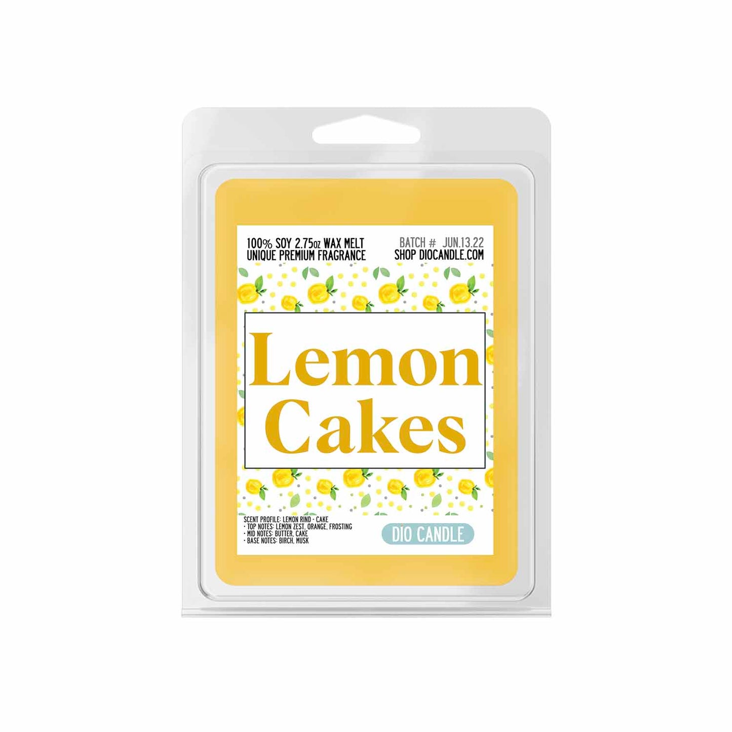 Lemon Cakes Candle