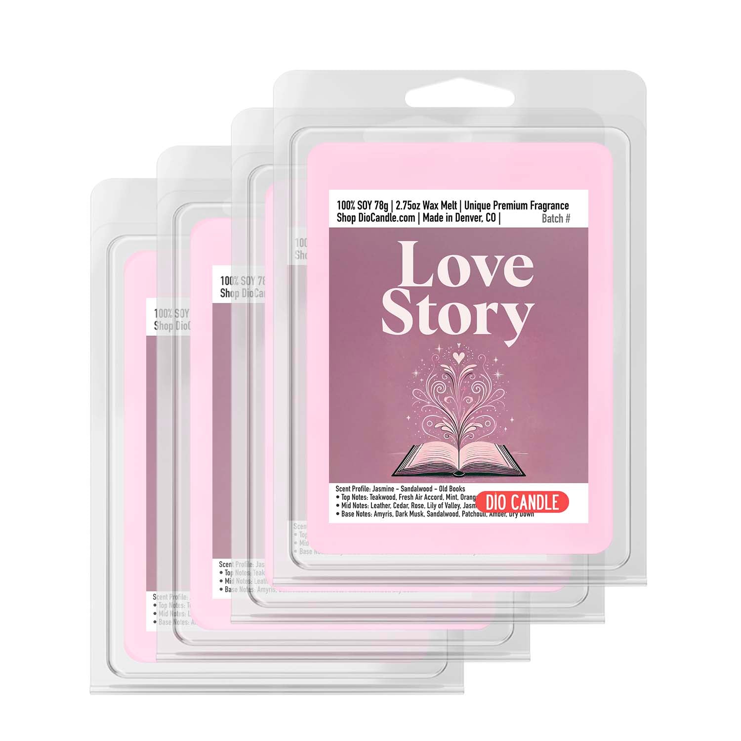 Love Story Candle