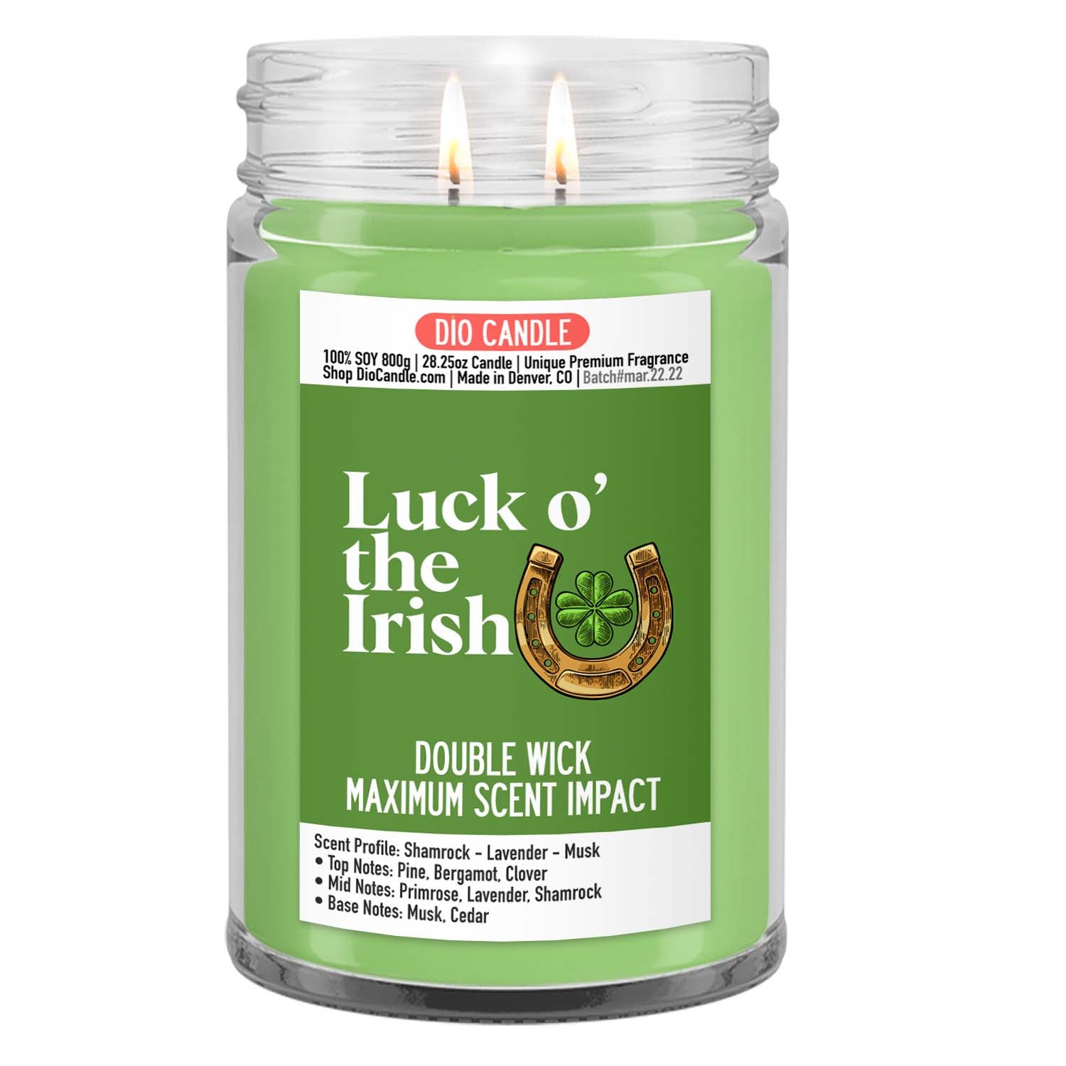 Luck o' the Irish Candle