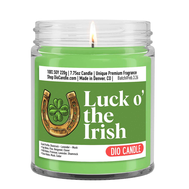 Luck o' the Irish Candle