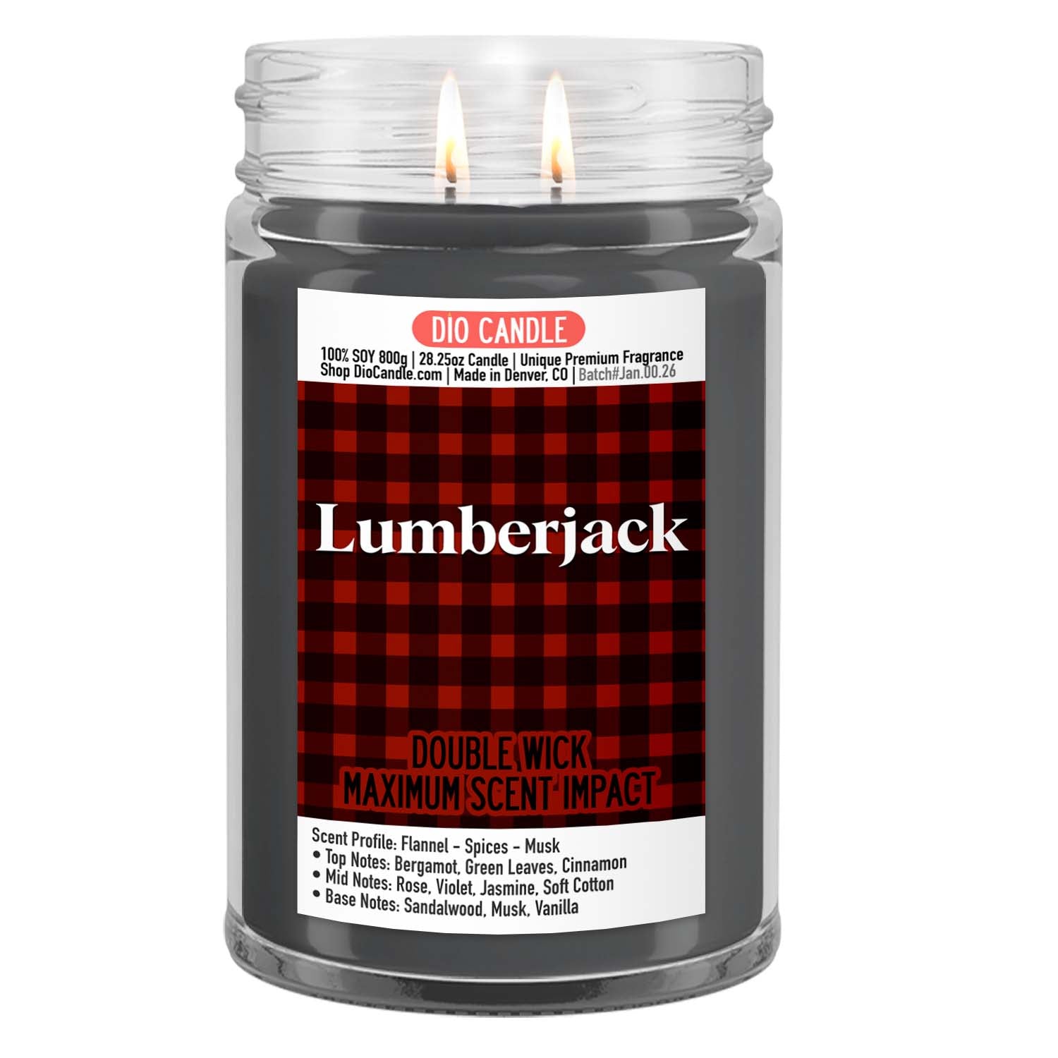 Lumberjack Candle