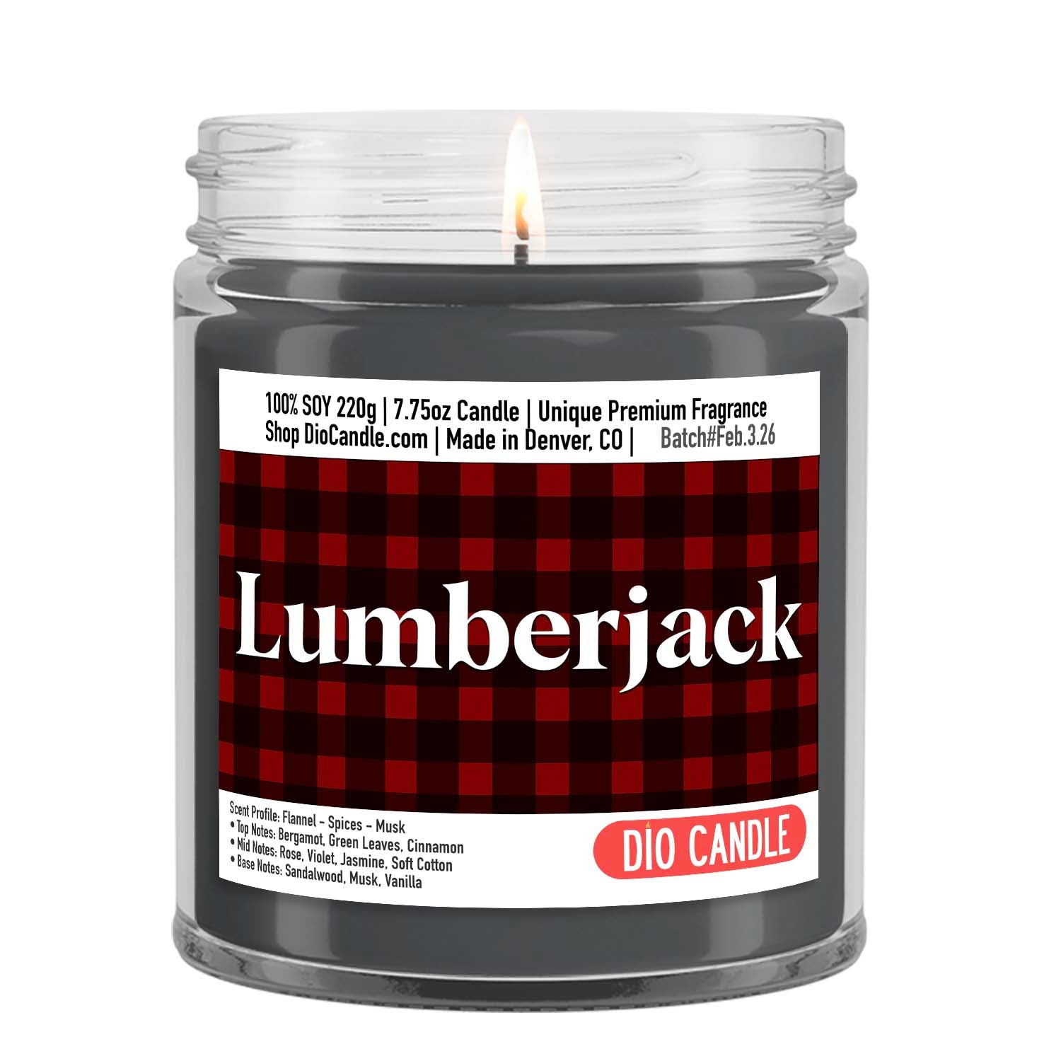 Lumberjack Candle