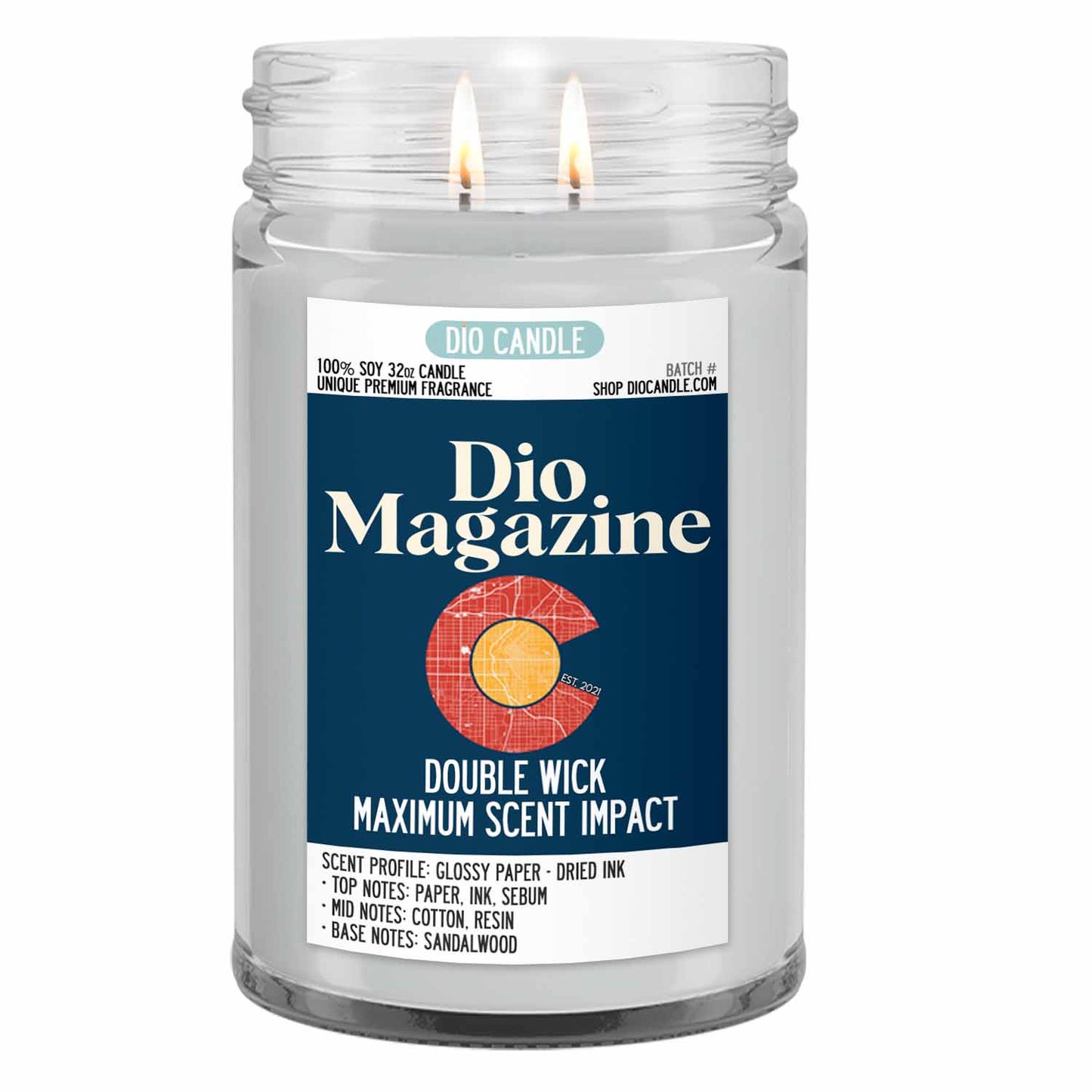 Magazine Candle