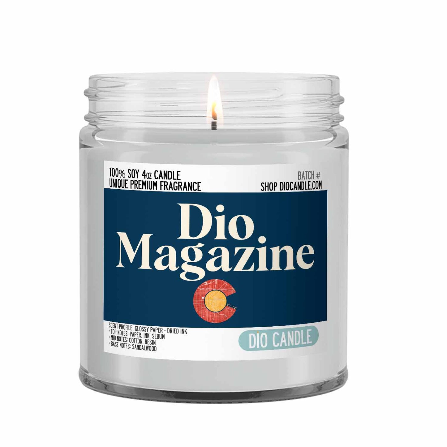 Magazine Candle