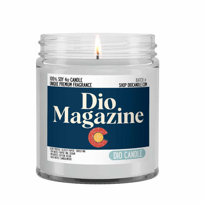 Magazine Candle