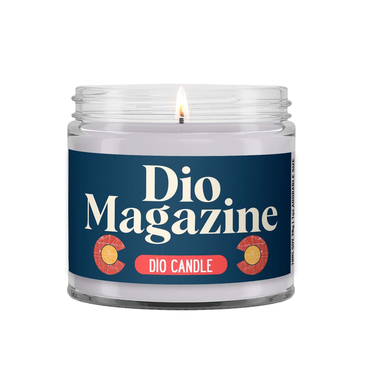 Magazine Candle