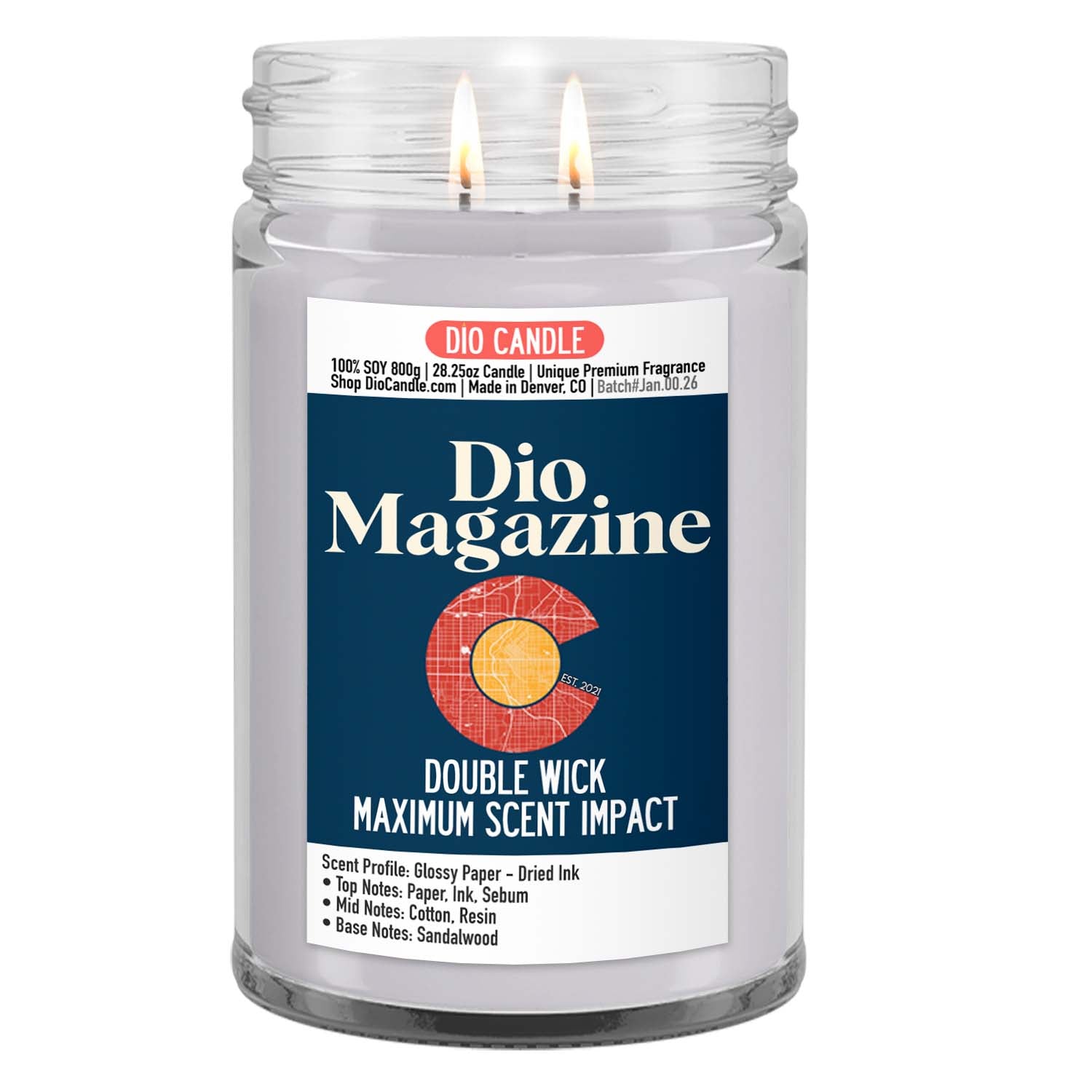 Magazine Candle