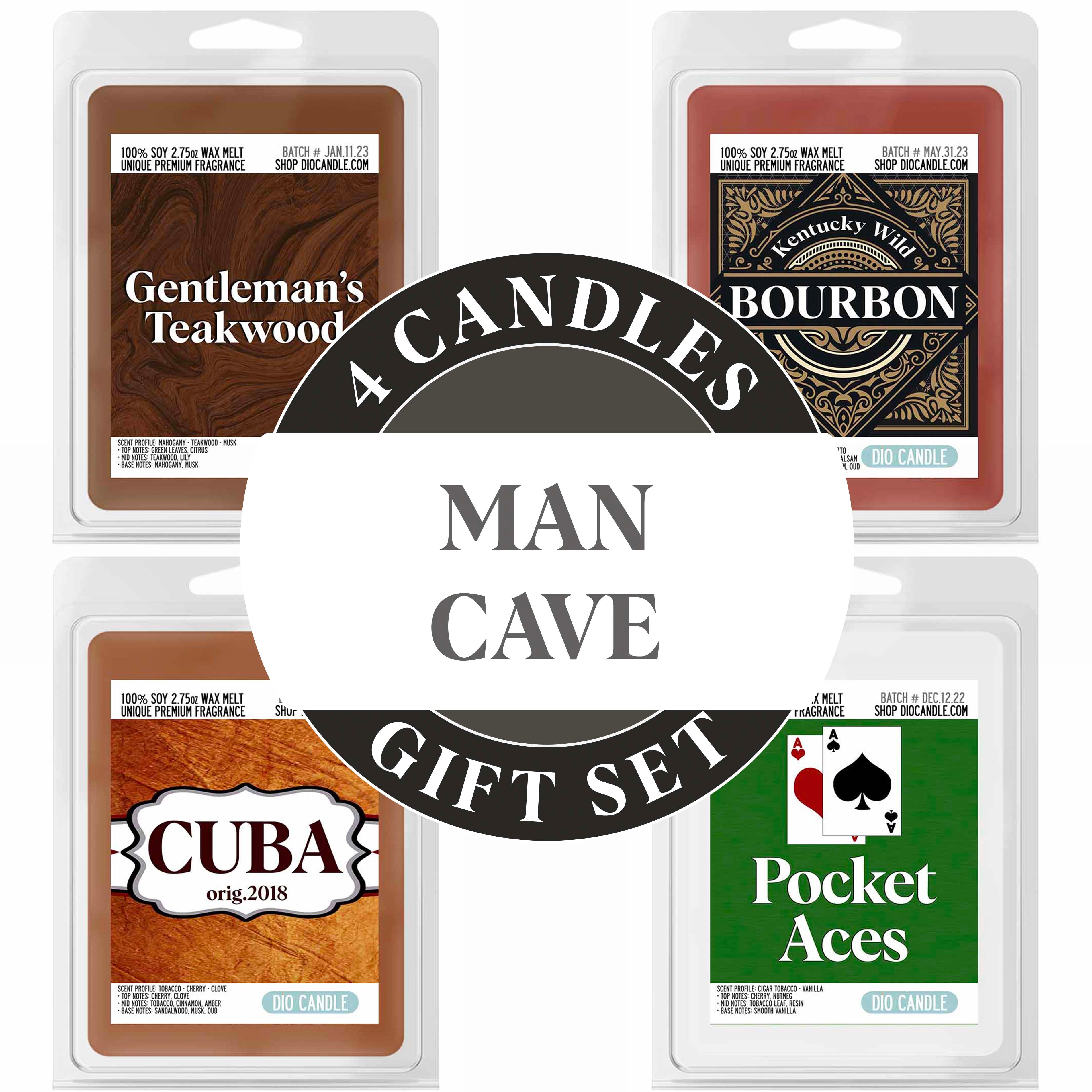 Man Cave Candle Gift Set