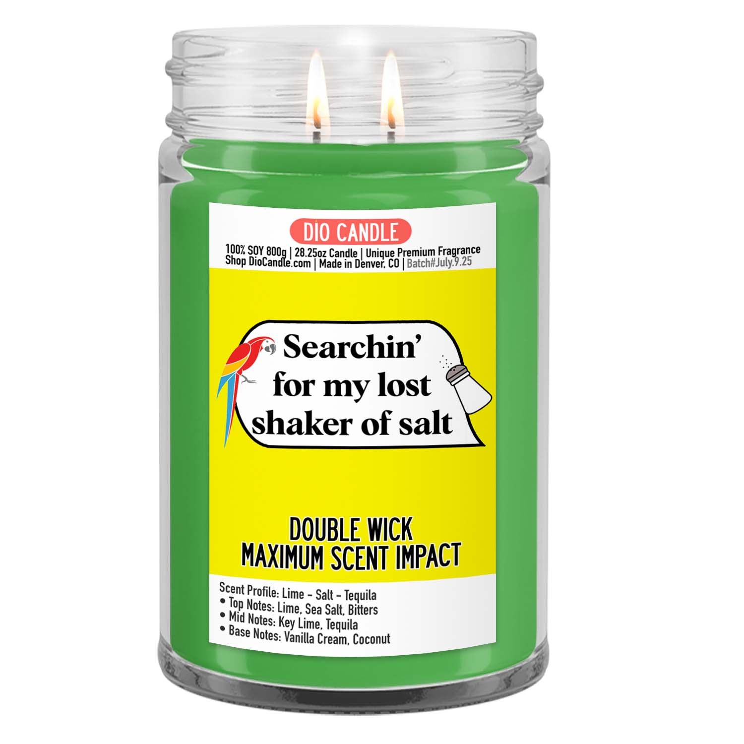 Lost Shaker of Salt Candle