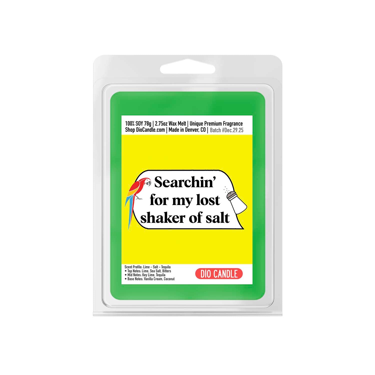 Lost Shaker of Salt Candle
