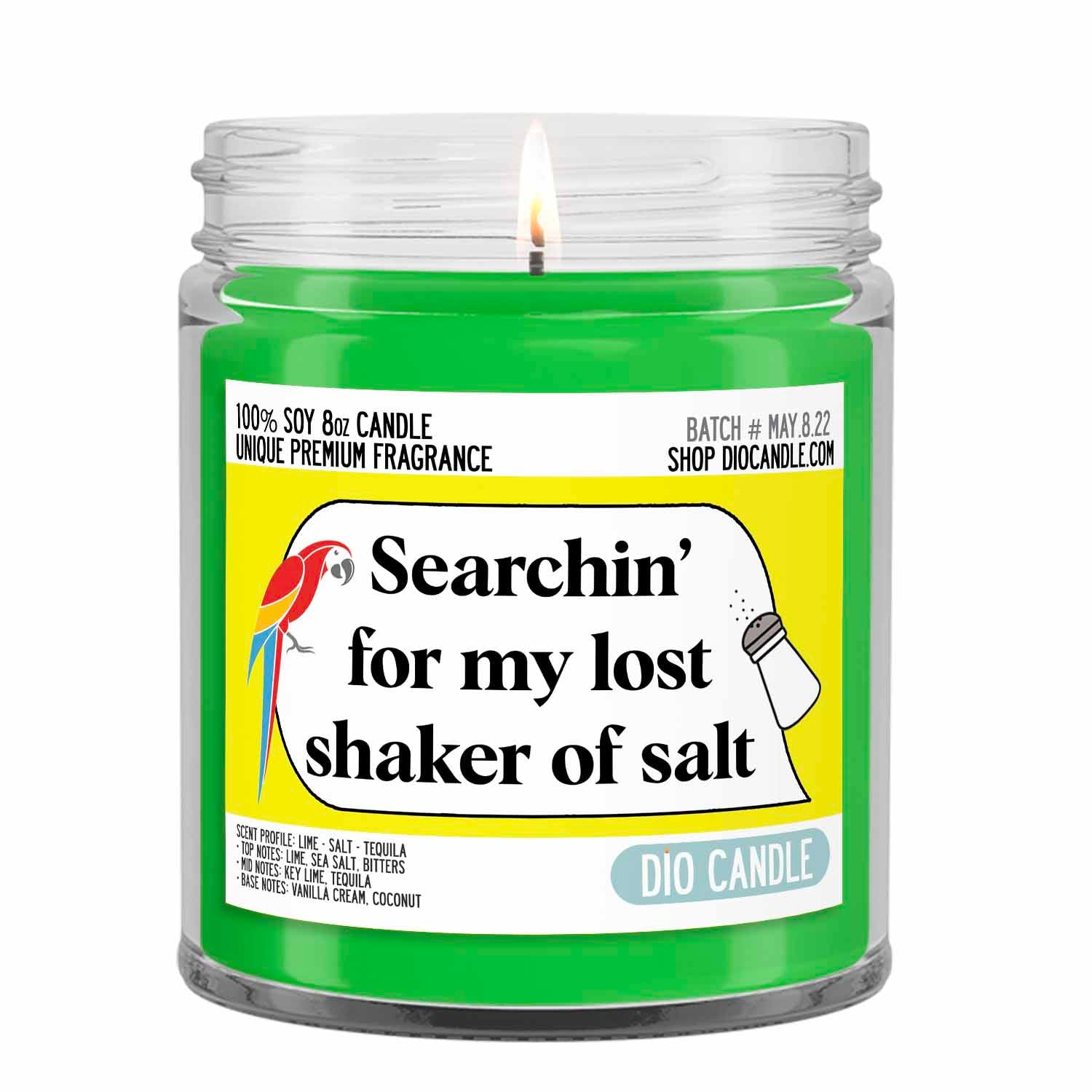 Lost Shaker of Salt Candle