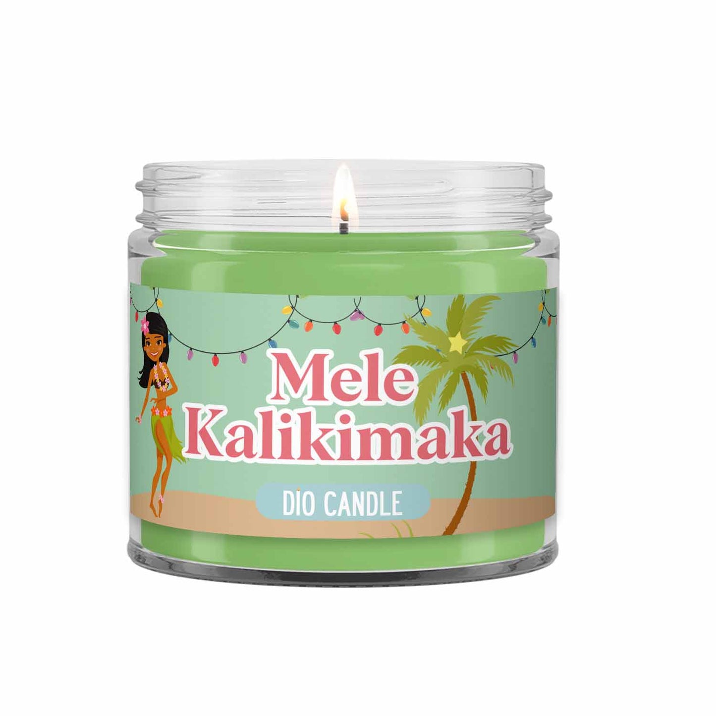 Mele Kalikimaka Candle