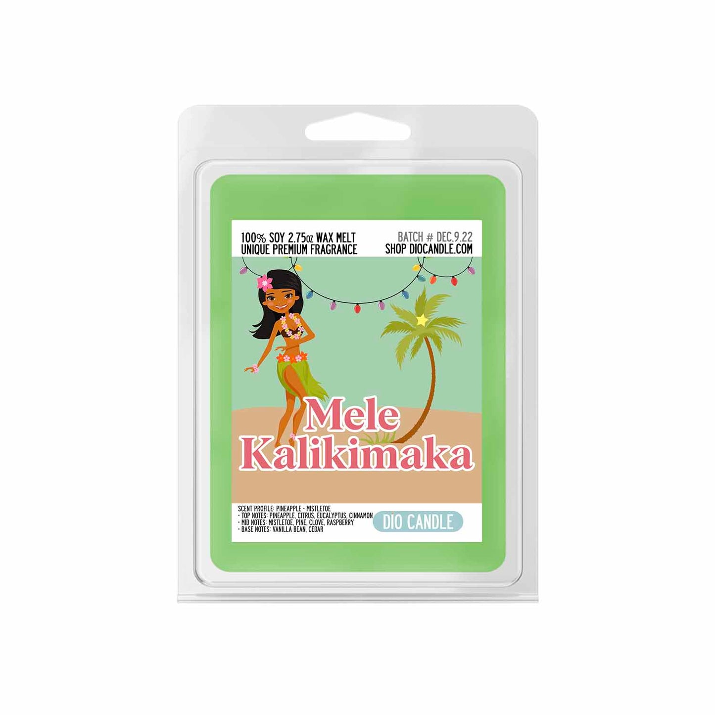 Mele Kalikimaka Candle