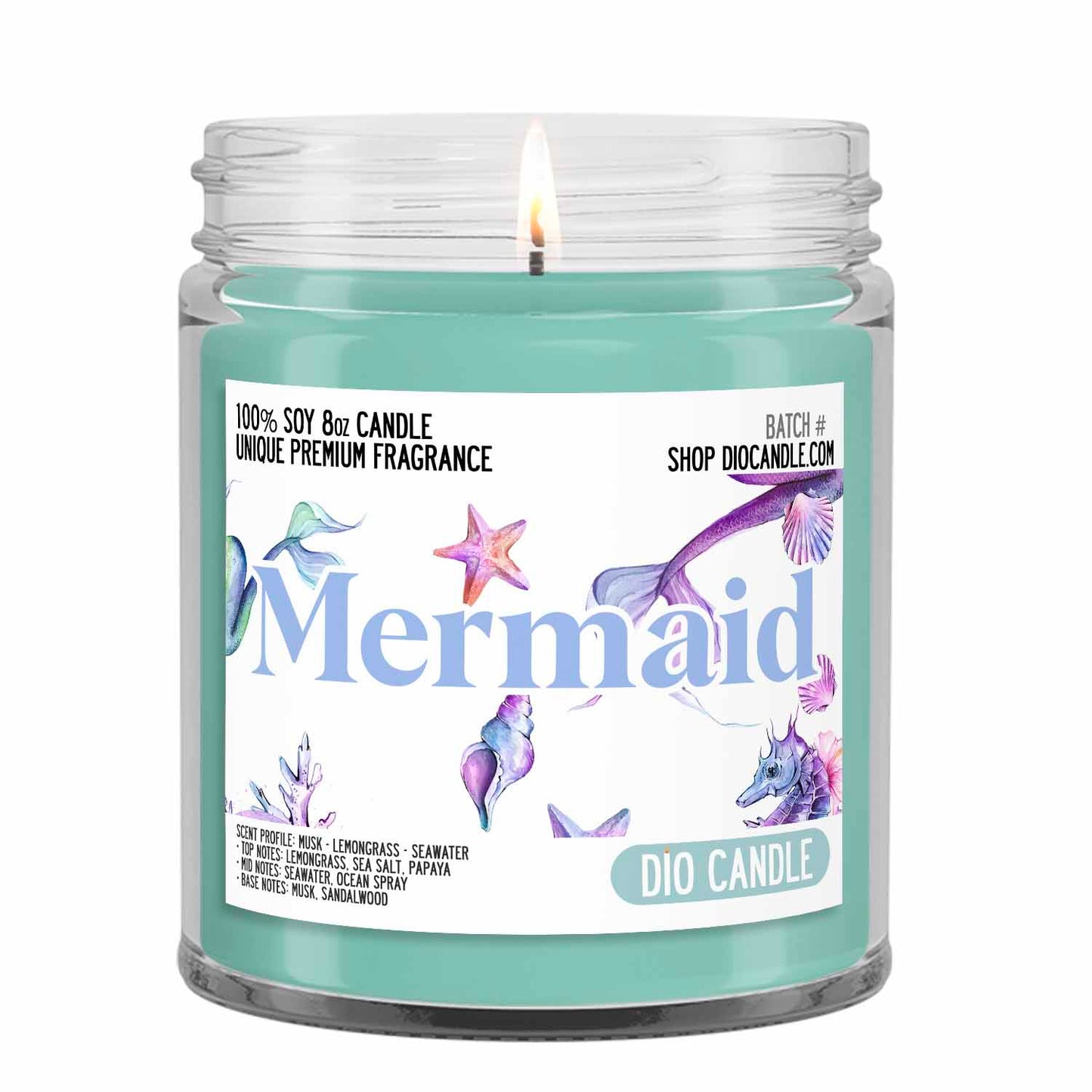 Mermaid Candle