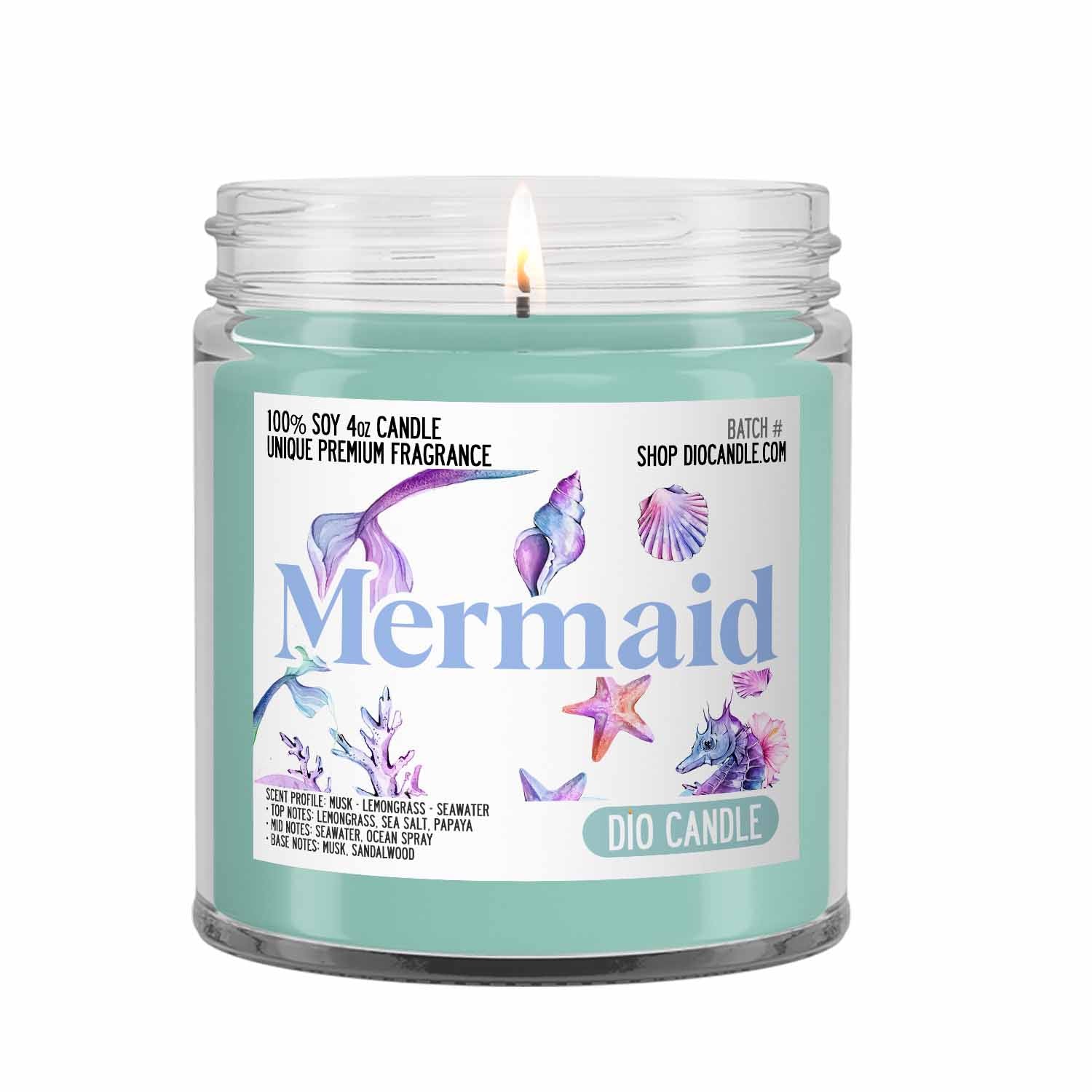 Mermaid Candle