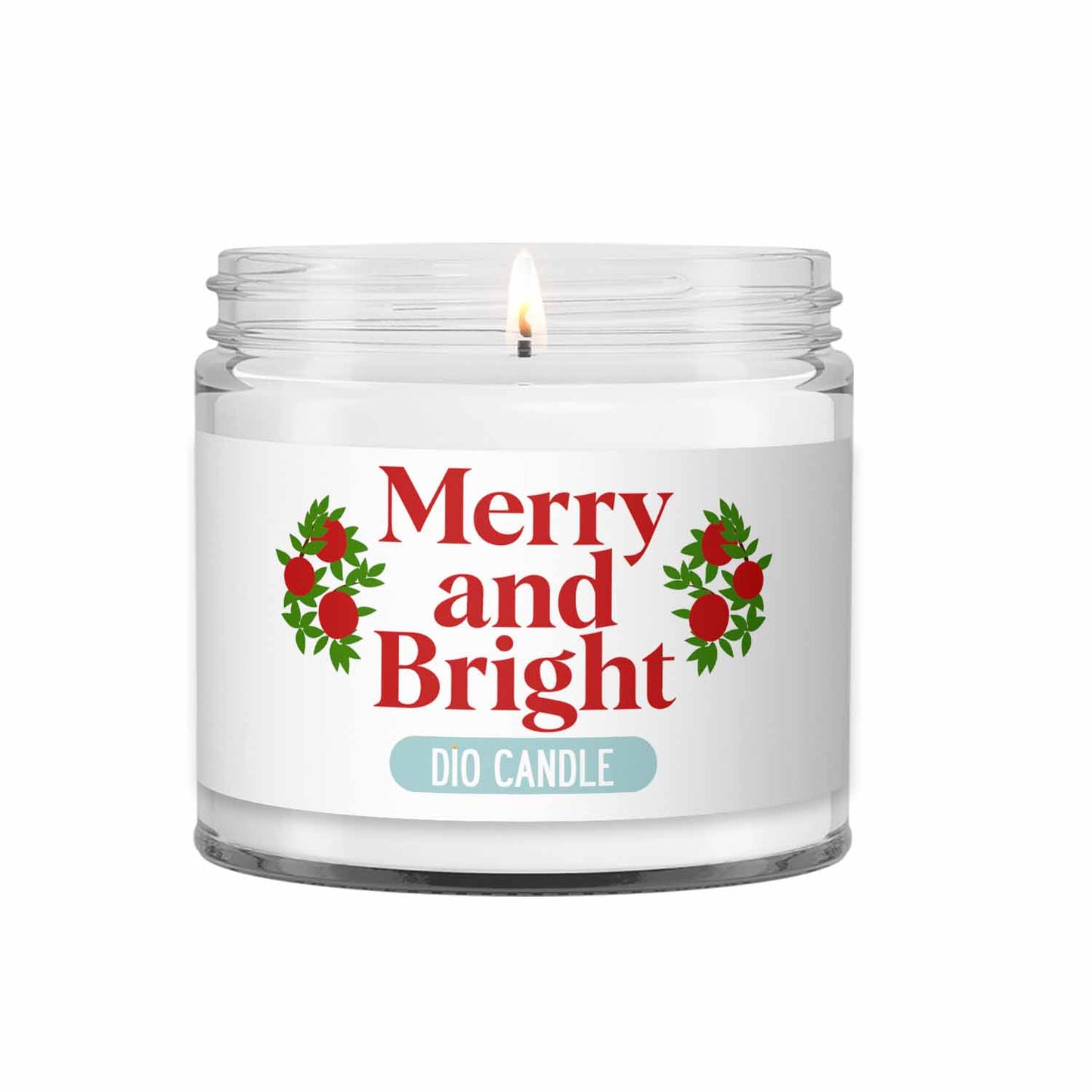 Merry and Bright Candle