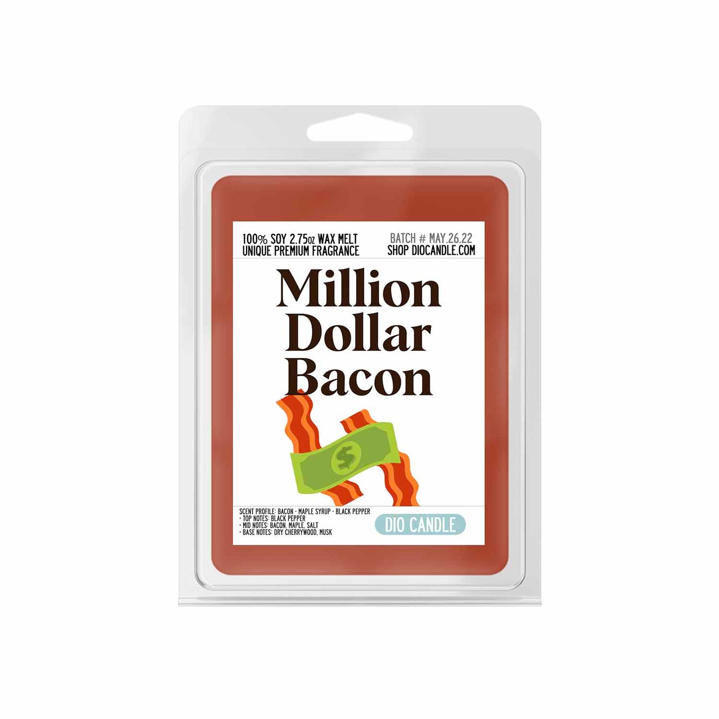 Million Dollar Bacon Candle