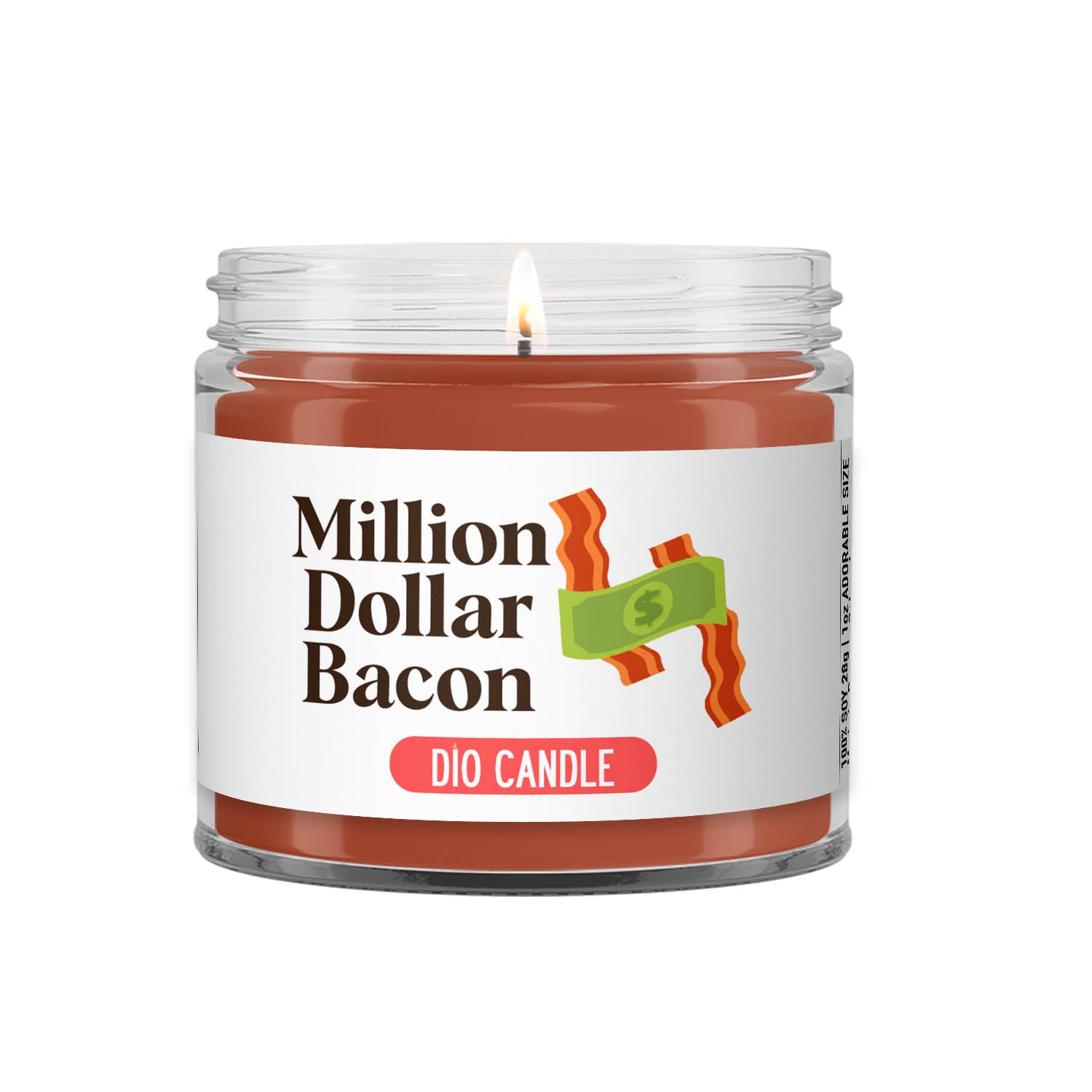 Million Dollar Bacon Candle