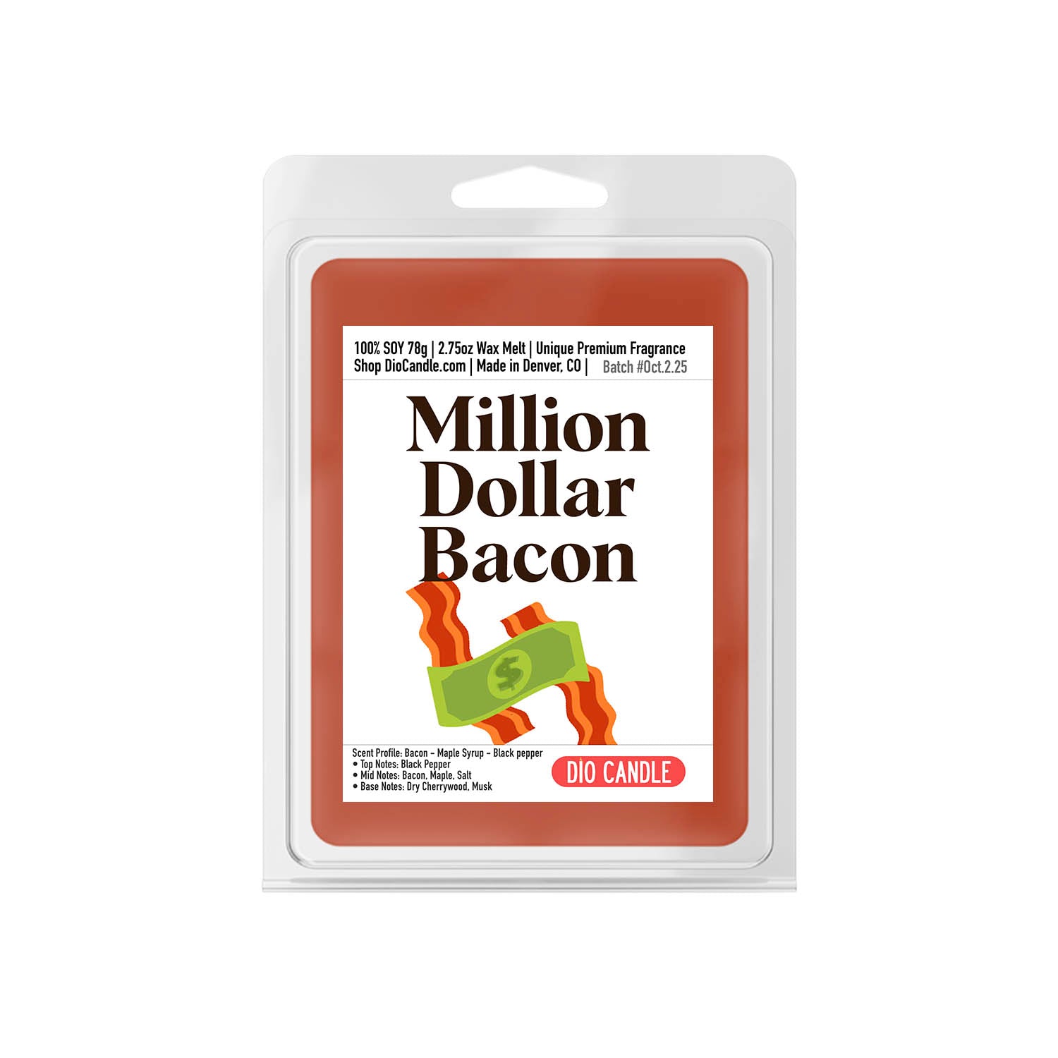Million Dollar Bacon Candle
