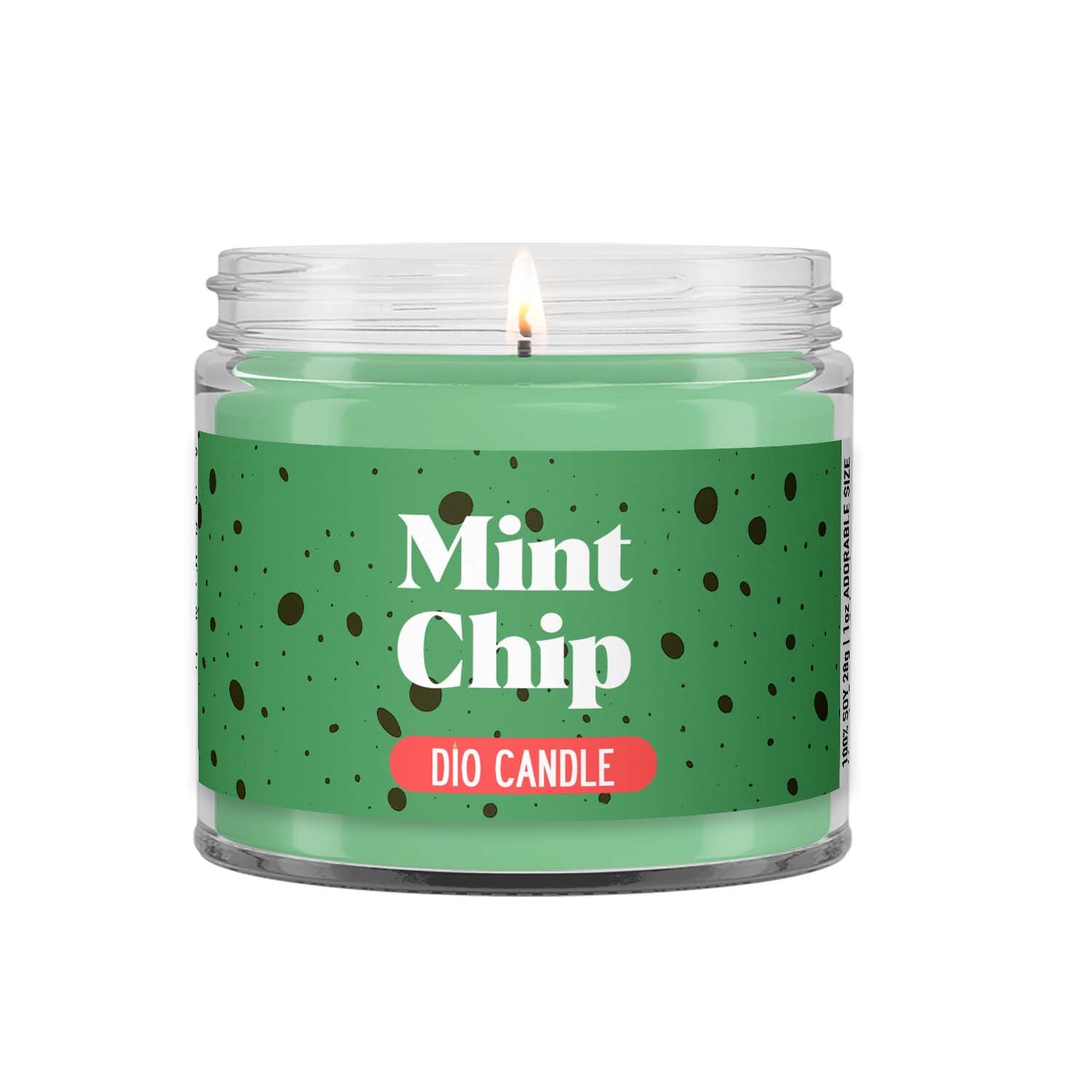 Mint Chip Ice Cream Candle