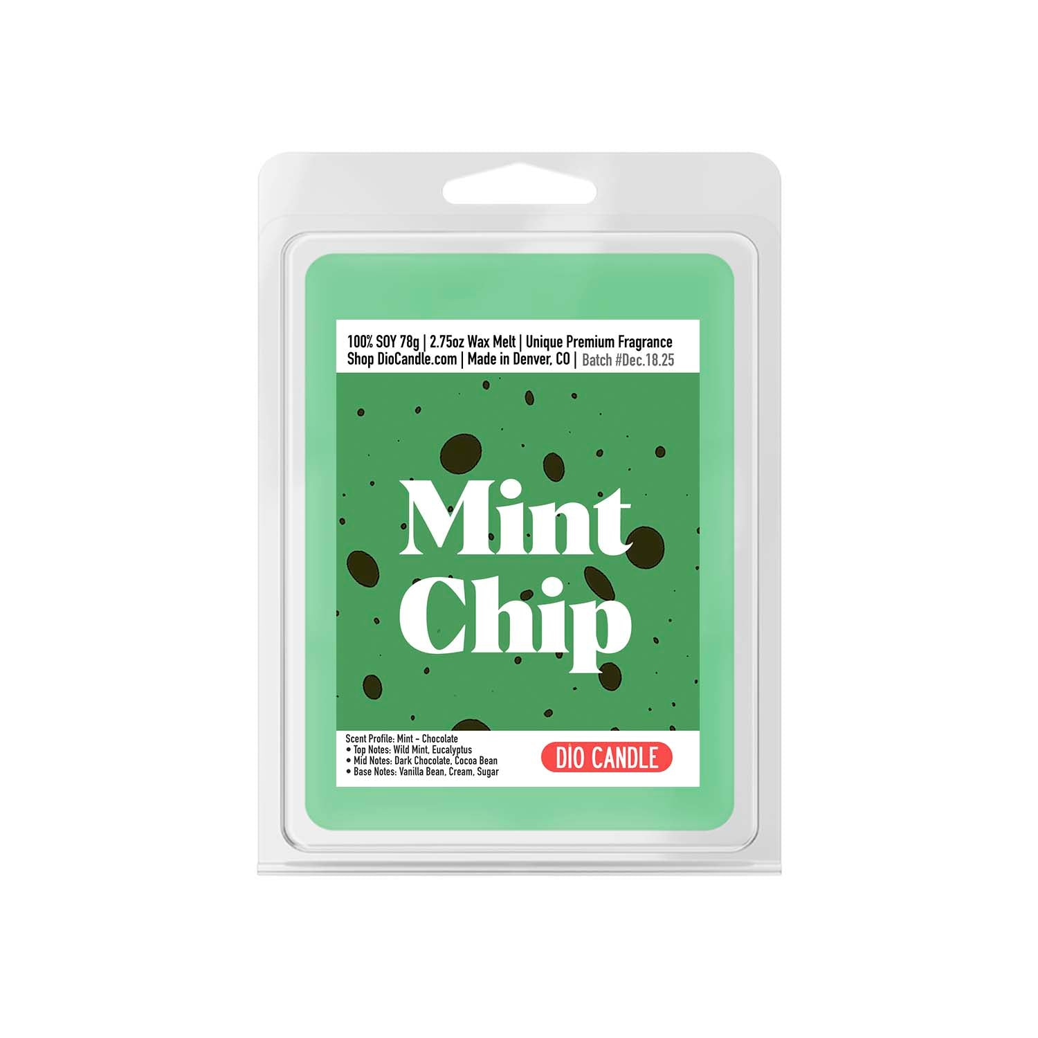 Mint Chip Ice Cream Candle