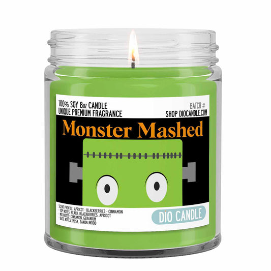 Monster Mashed Candle
