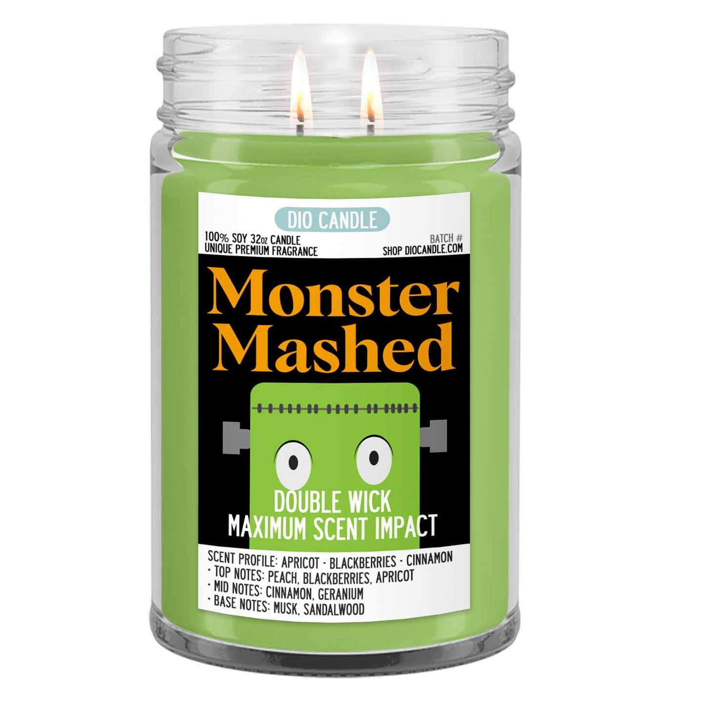 Monster Mashed Candle