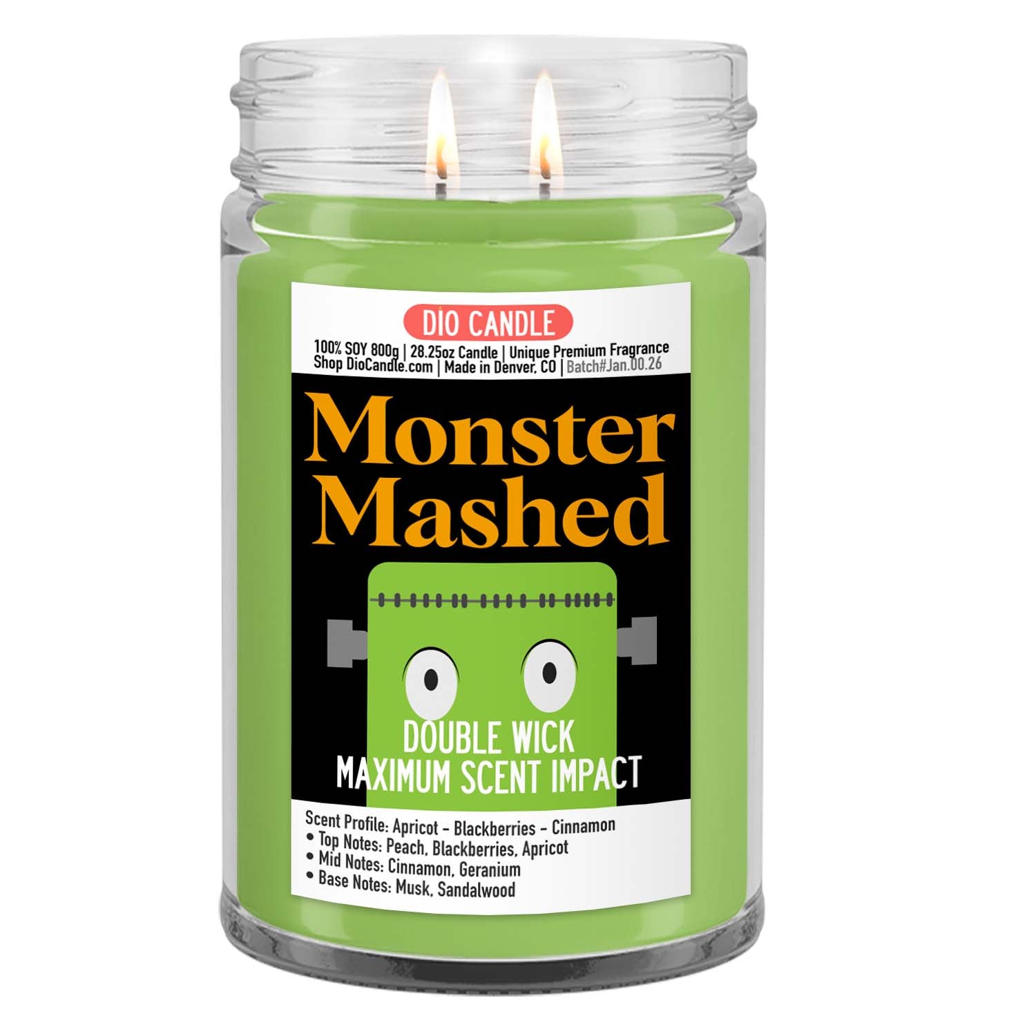 Monster Mashed Candle