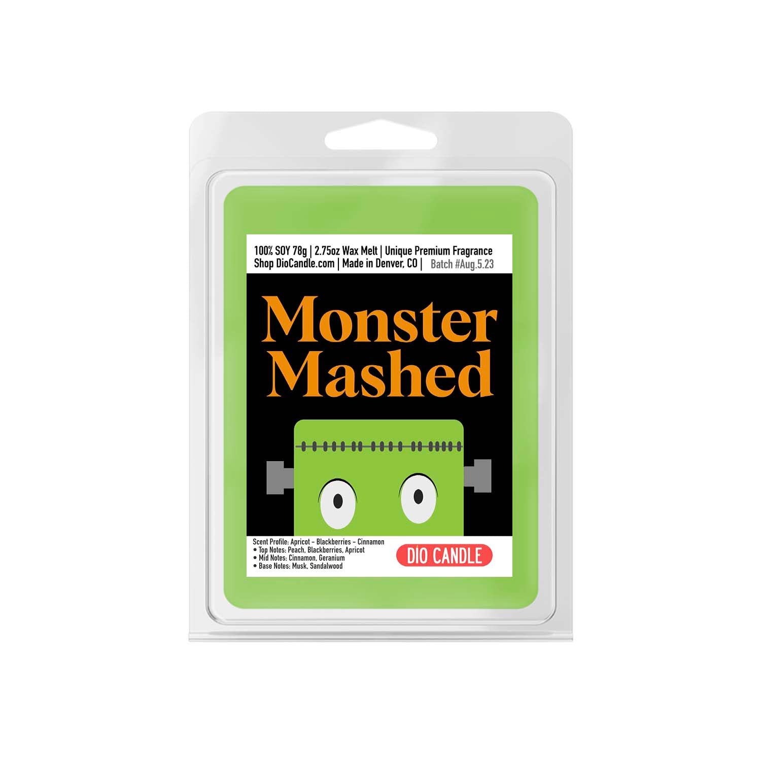Monster Mashed Candle