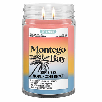 Montego Bay Cupcake Candle
