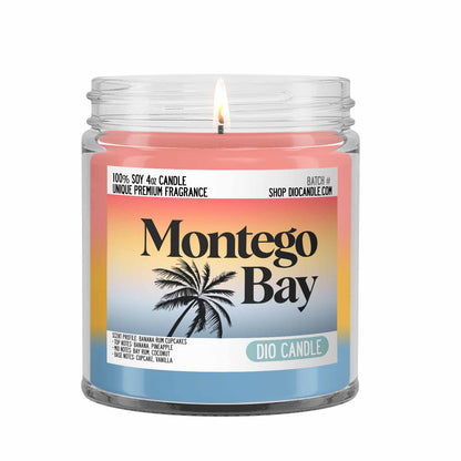 Montego Bay Cupcake Candle