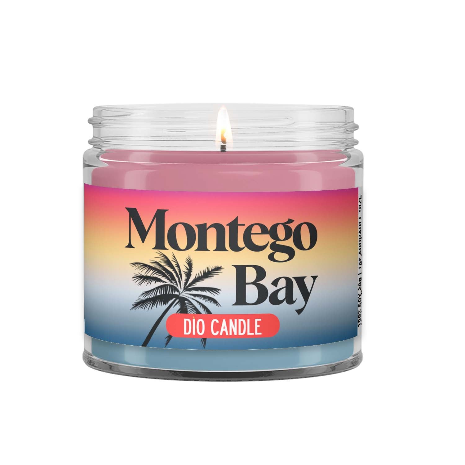 Montego Bay Cupcake Candle