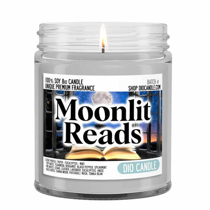 Moonlit Reads Candle