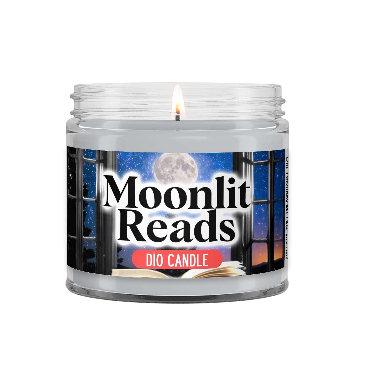 Moonlit Reads Candle
