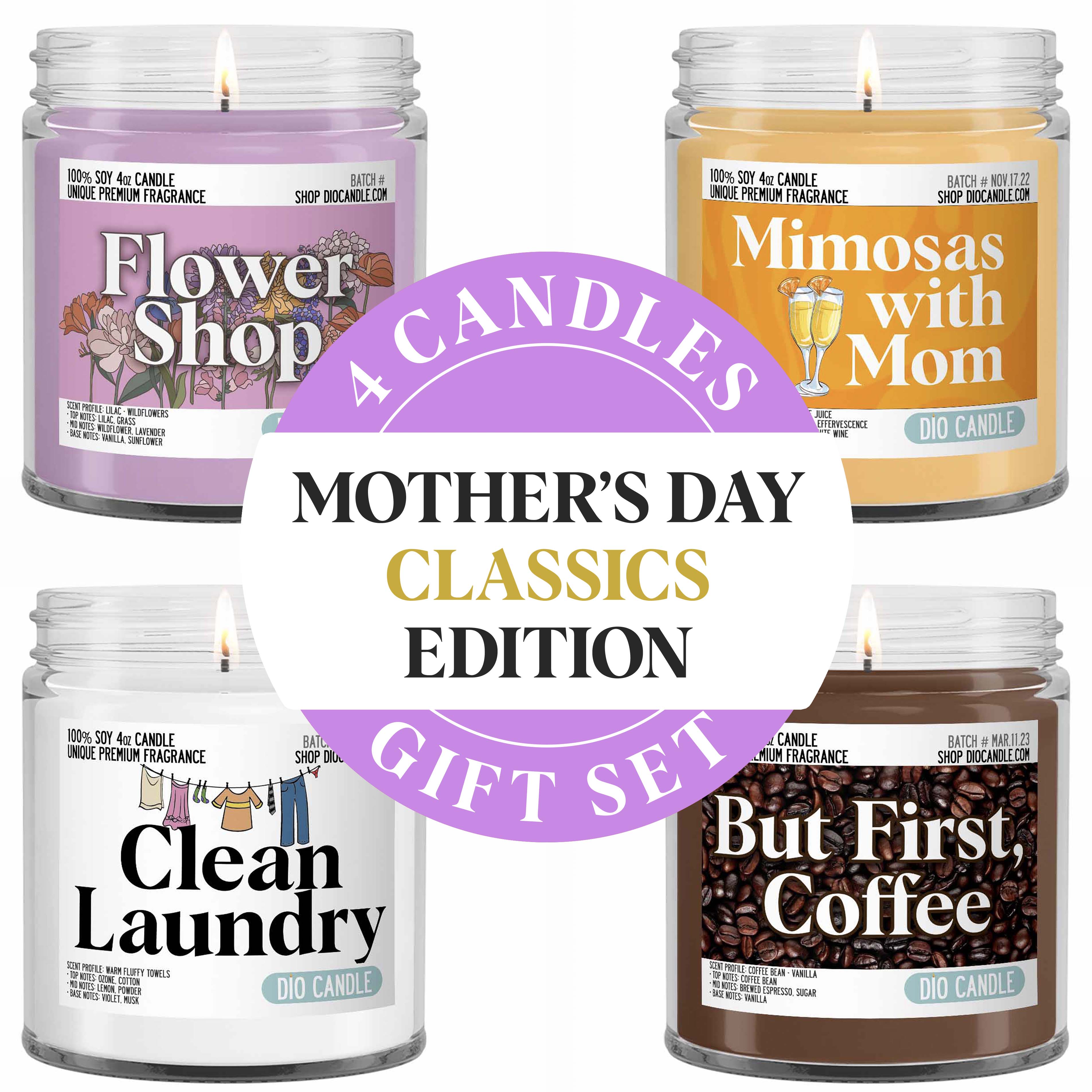 Mother's Day Classic Candle Gift Set
