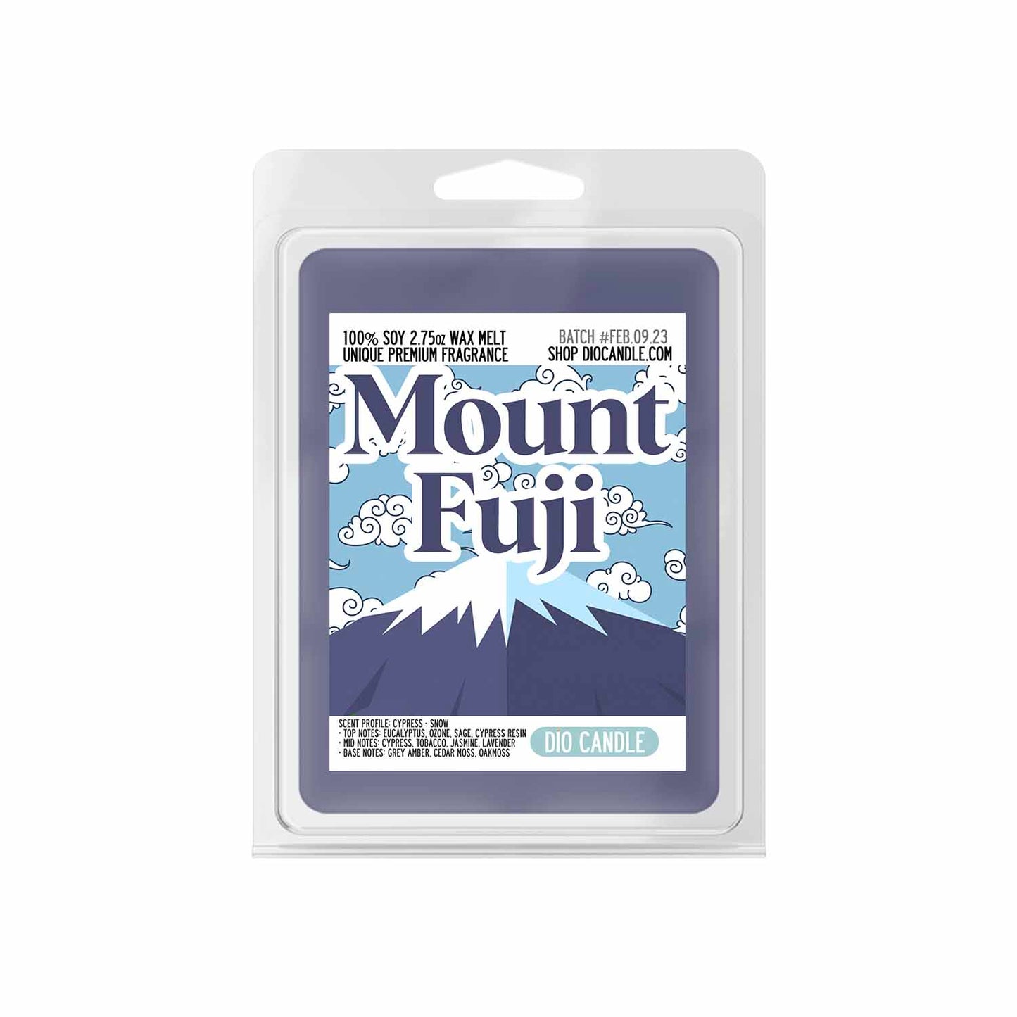 Mount Fuji Japan Candle