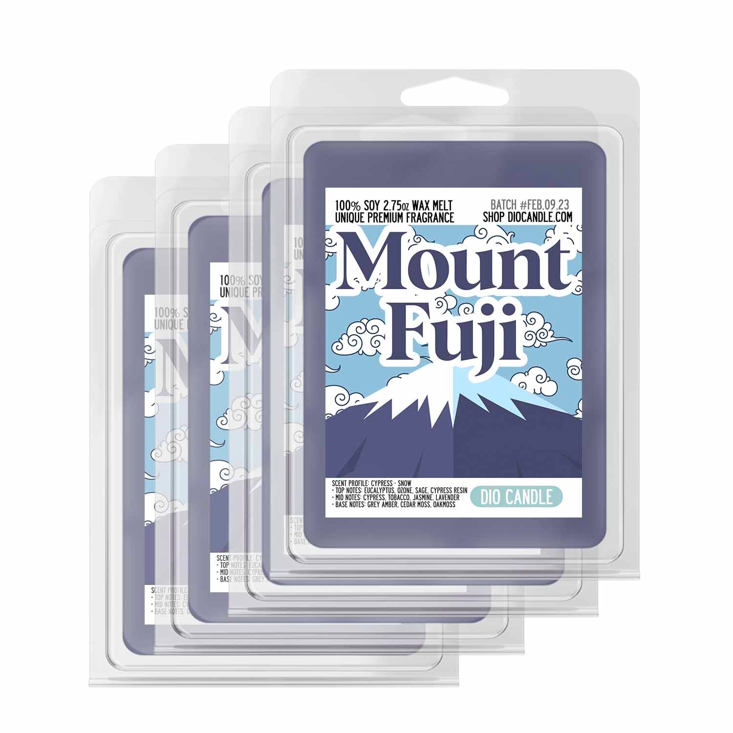 Mount Fuji Japan Candle