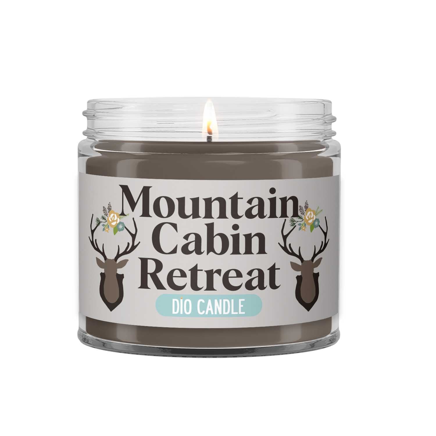 Mountain Cabin Retreat Candle