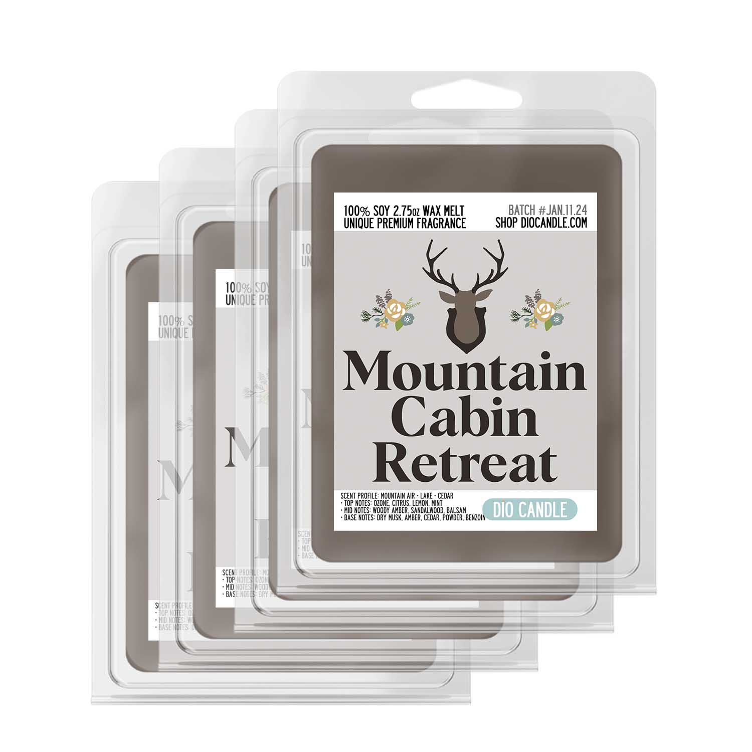 Mountain Cabin Retreat Candle