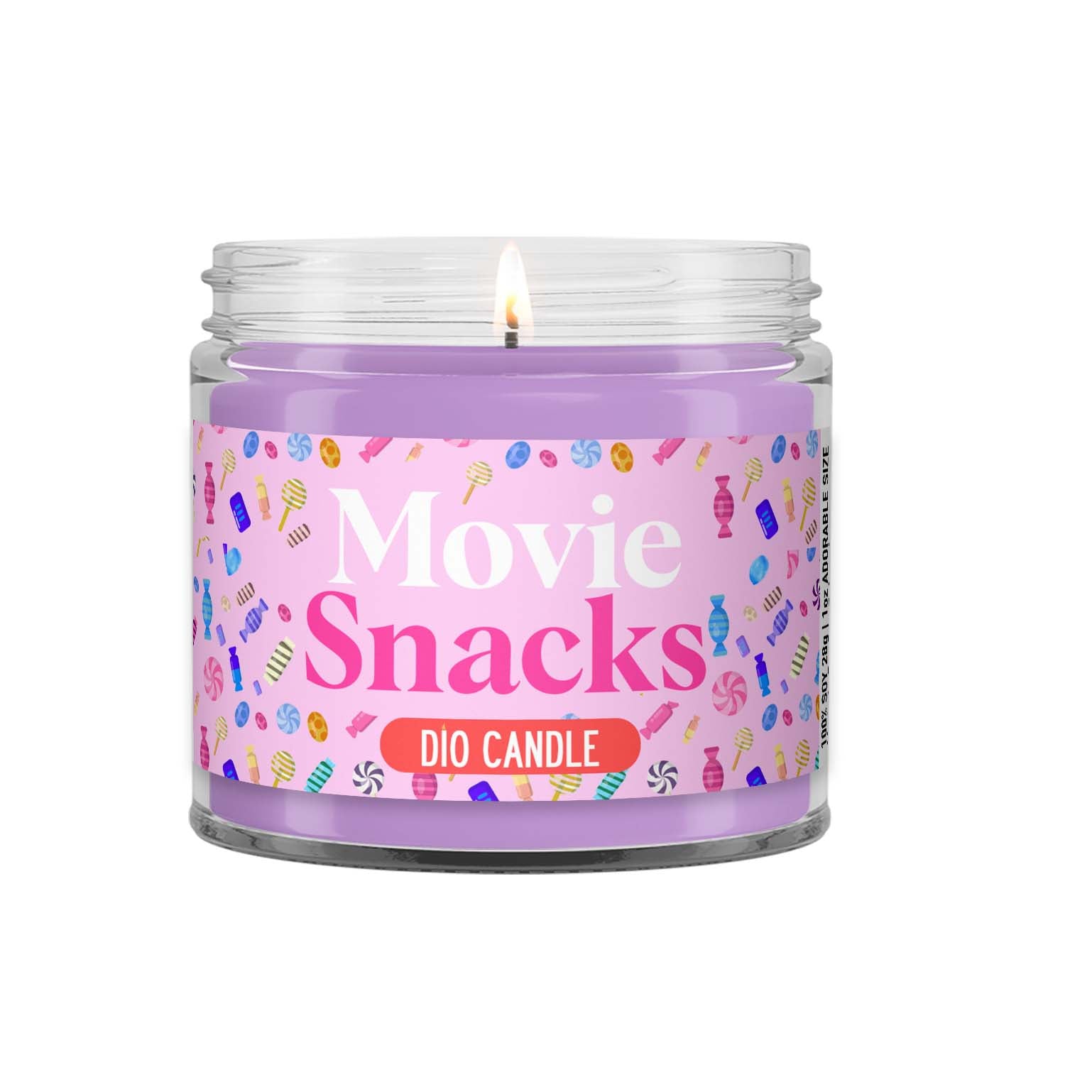 Movie Snacks Candle
