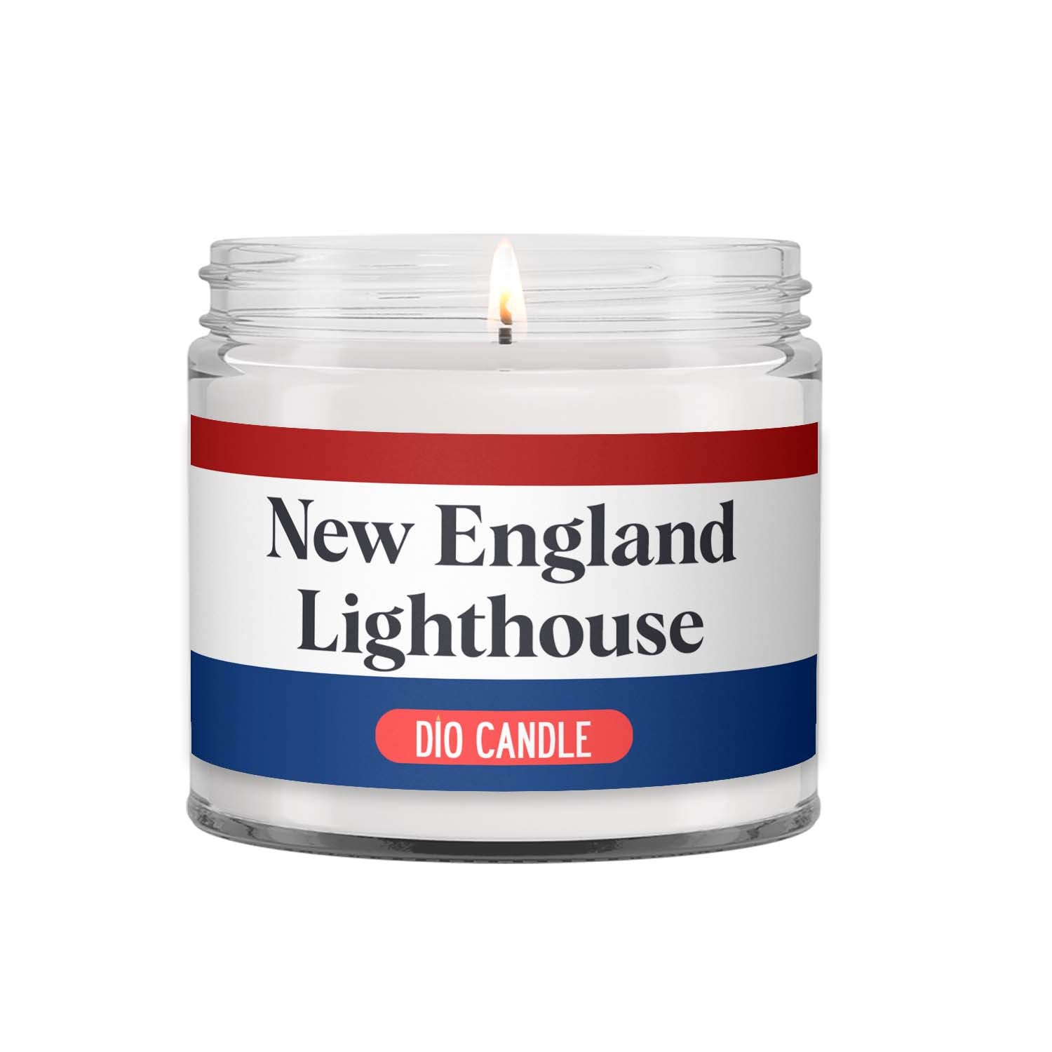 New England Lighthouse Candle